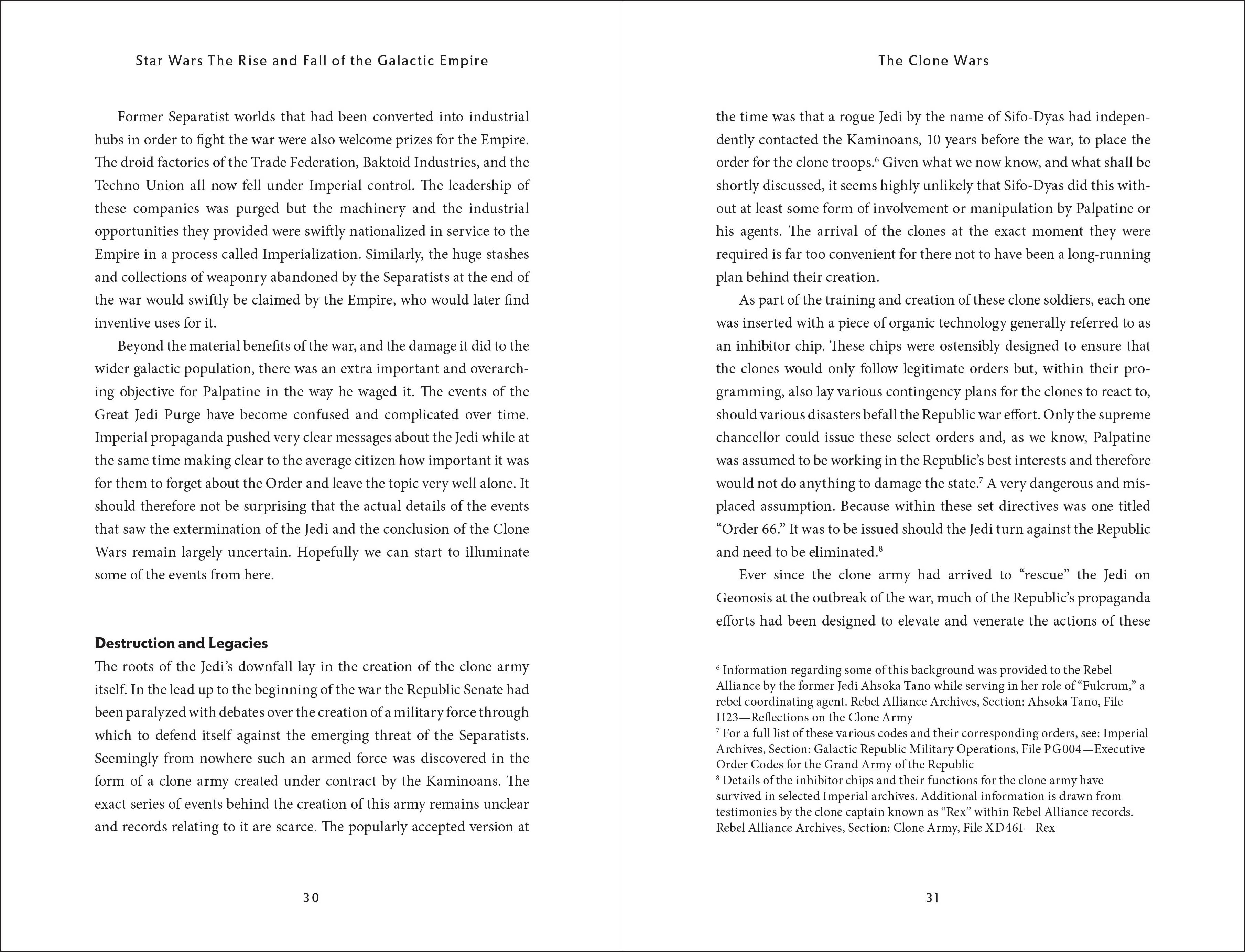 Star Wars The Rise and Fall of the Galactic Empire-Spread, Image, (PRHC, Design, Do, Not, Use)-5