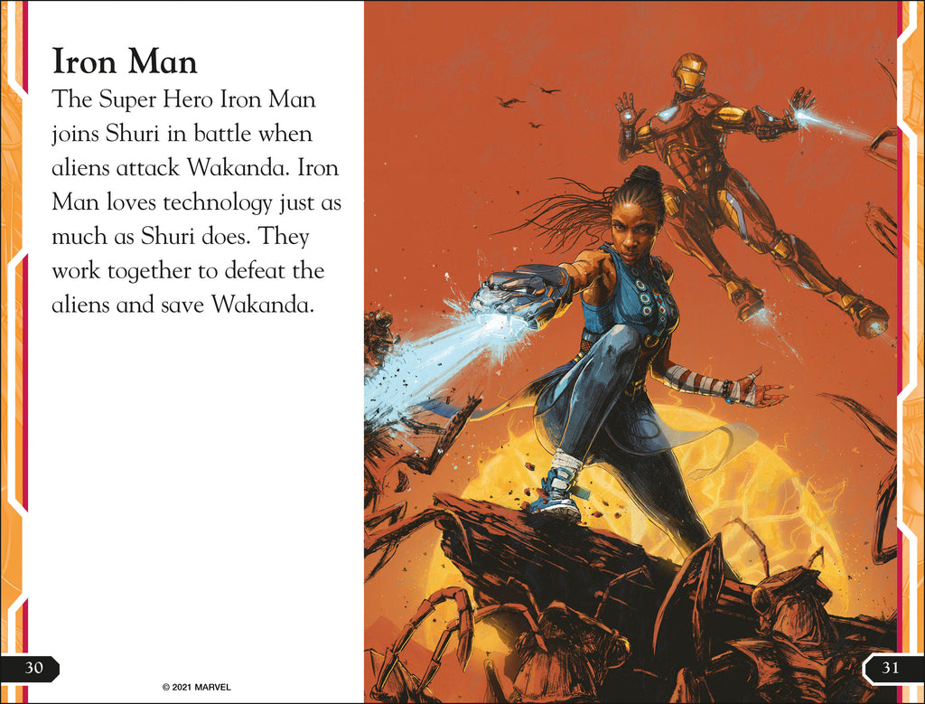 Marvel Black Panther Shuri Defender of Wakanda-Spread, Image, (PRHC, Design, Do, Not, Use)-4