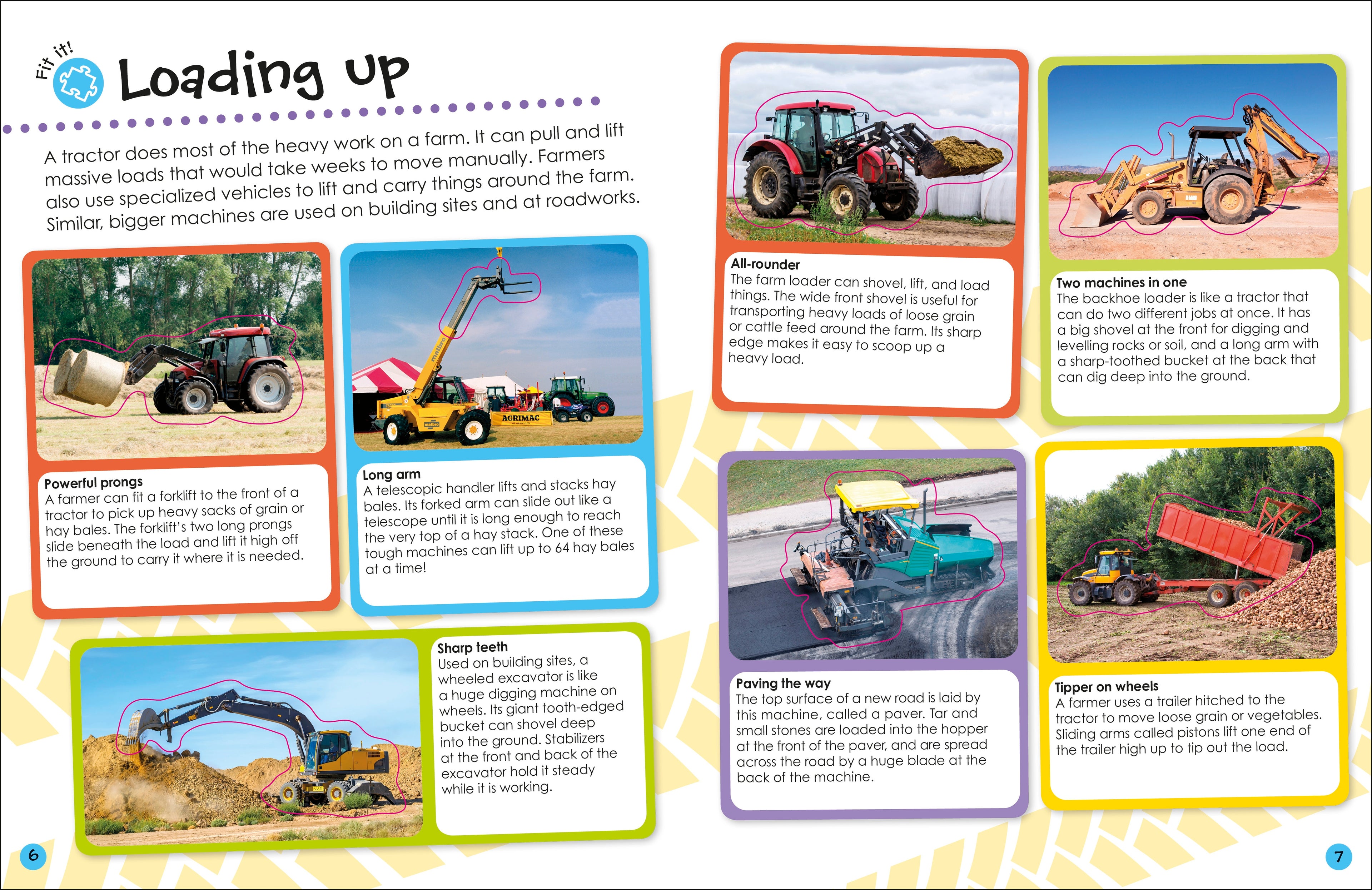 Ultimate Sticker Book Tractor