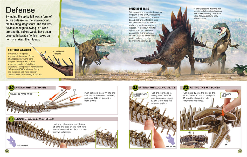 Make Your Own Stegosaurus-Spread, Image, (PRHC, Design, Do, Not, Use)-3