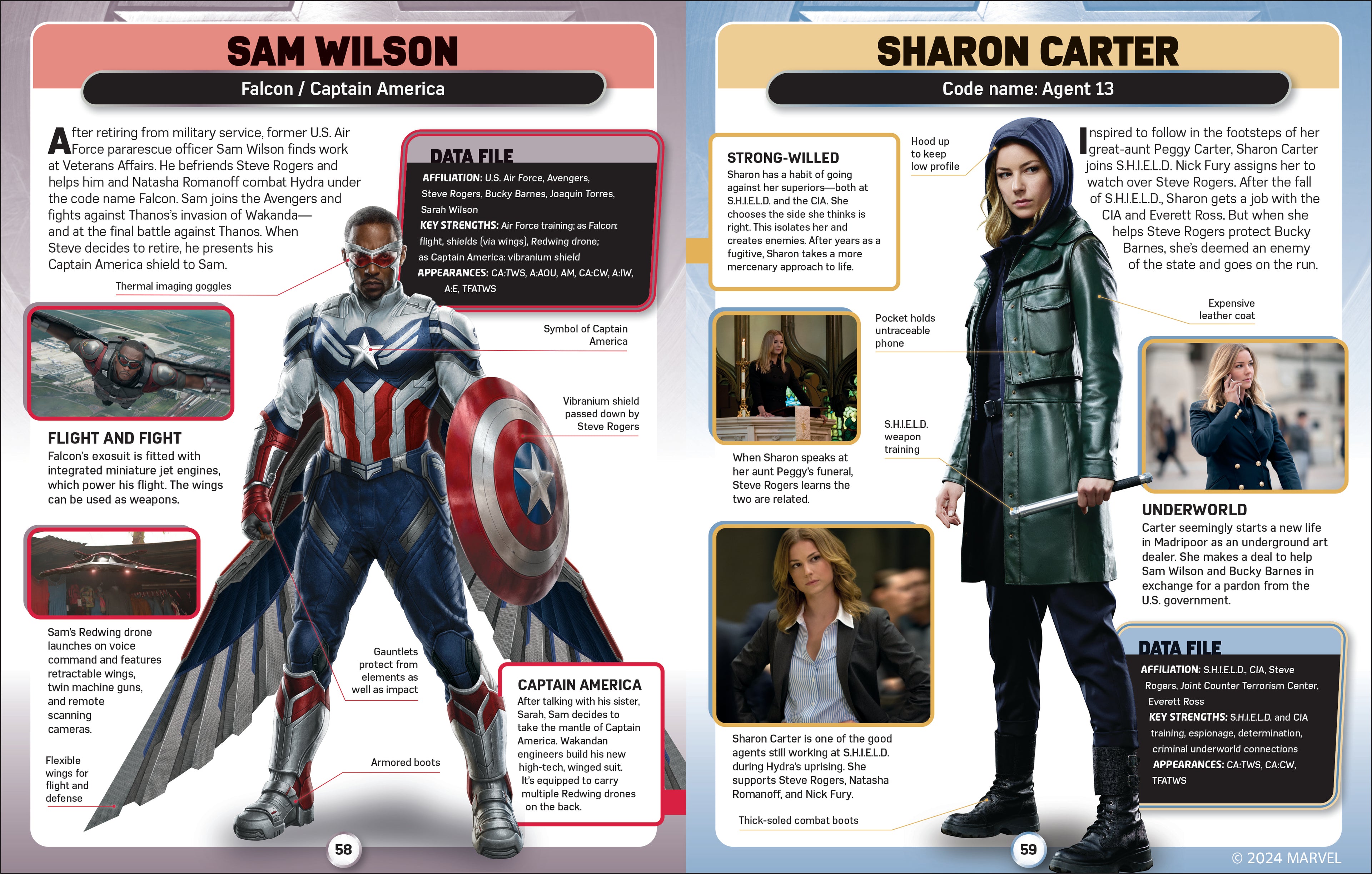 Marvel Studios Character Encyclopedia Updated Edition-Spread, Image, (PRHC, Design, Do, Not, Use)-1