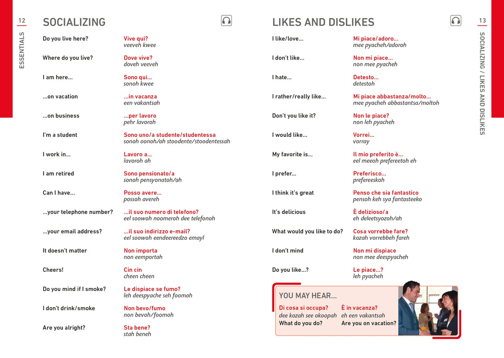 Eyewitness Travel Phrase Book Italian