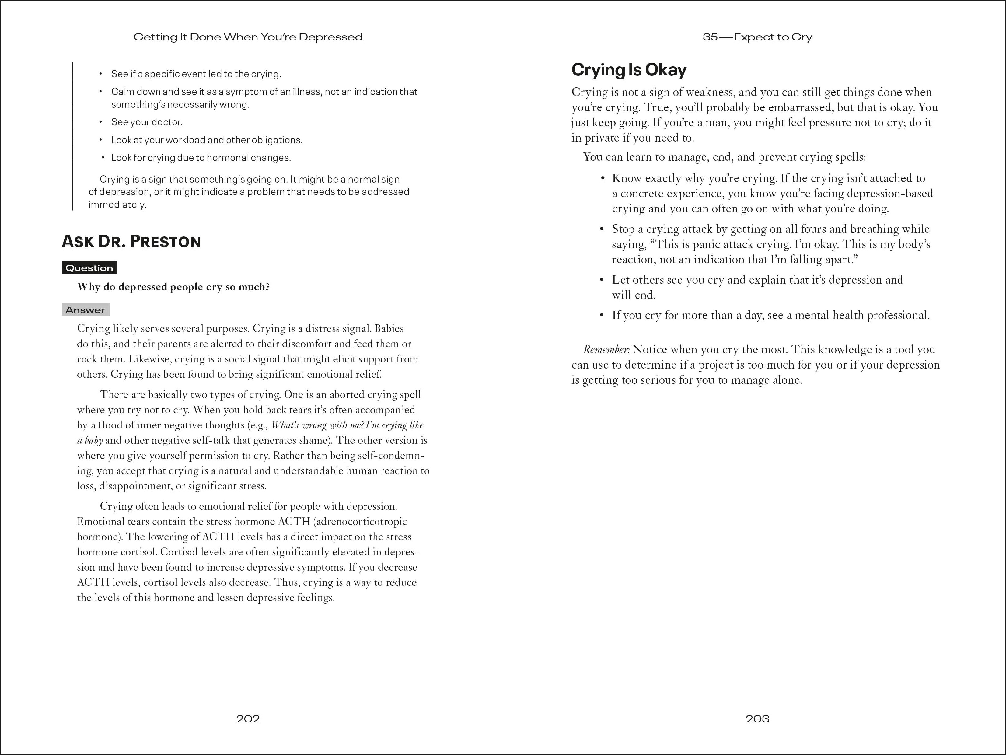 Getting It Done When You're Depressed, 2E