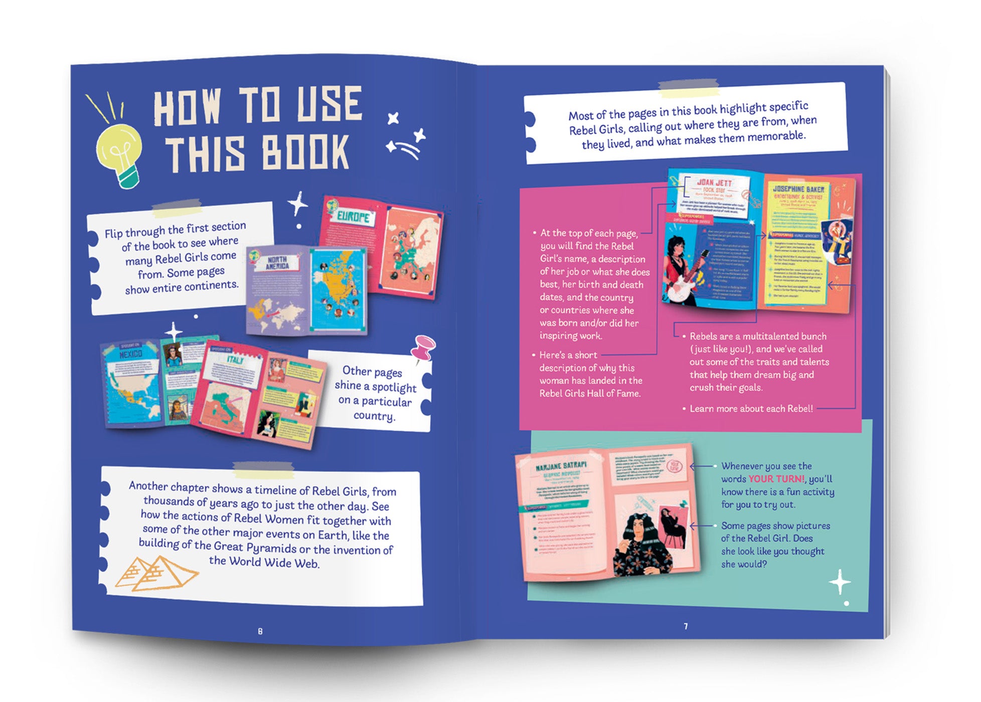 The Rebel Girls Handbook-spread image