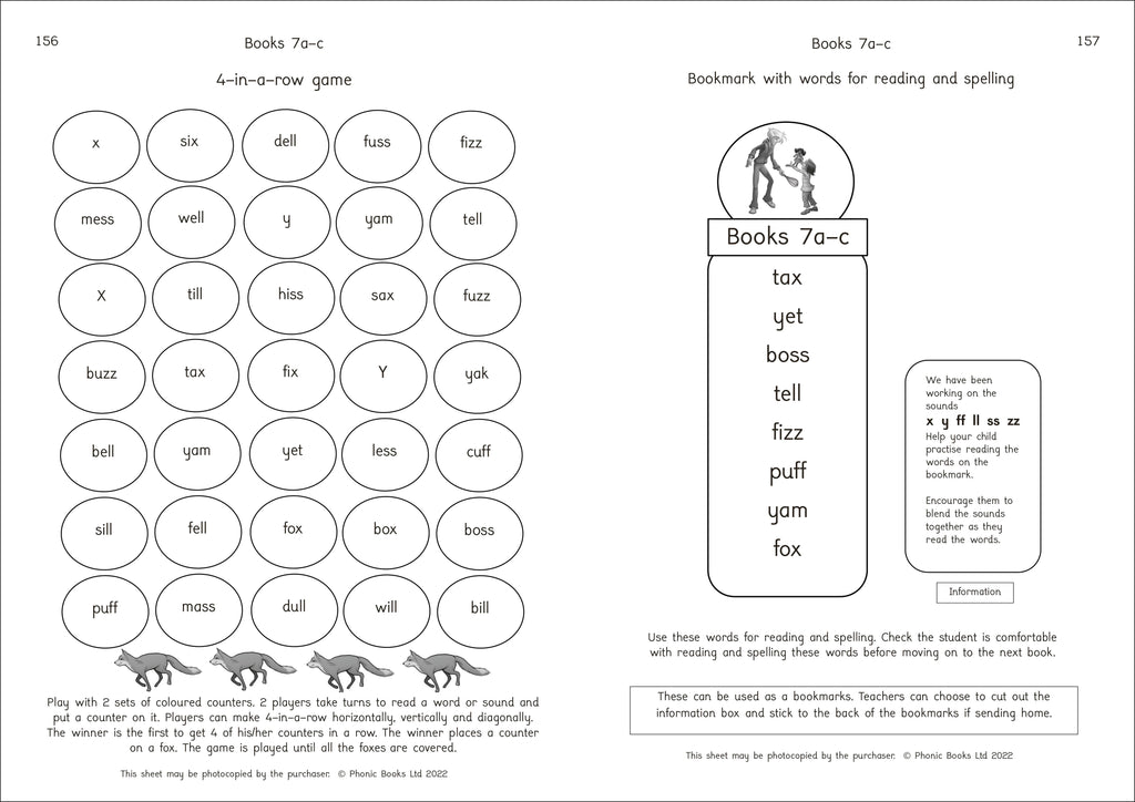 Phonic Books Moon Dogs Extras Activities-spread image