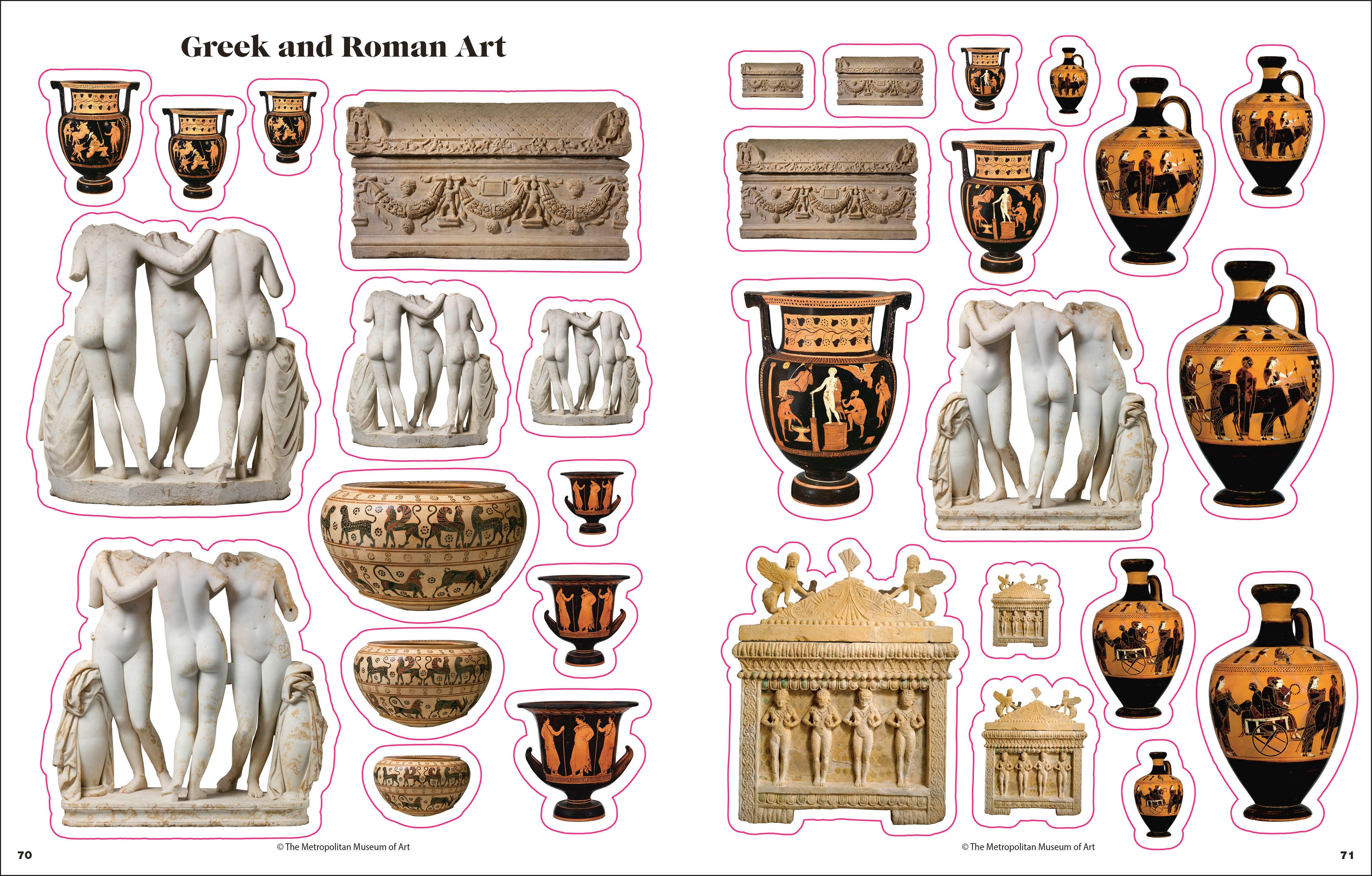 The Met Collector's Sticker Anthology-Spread, Image, (PRHC, Design, Do, Not, Use)-3