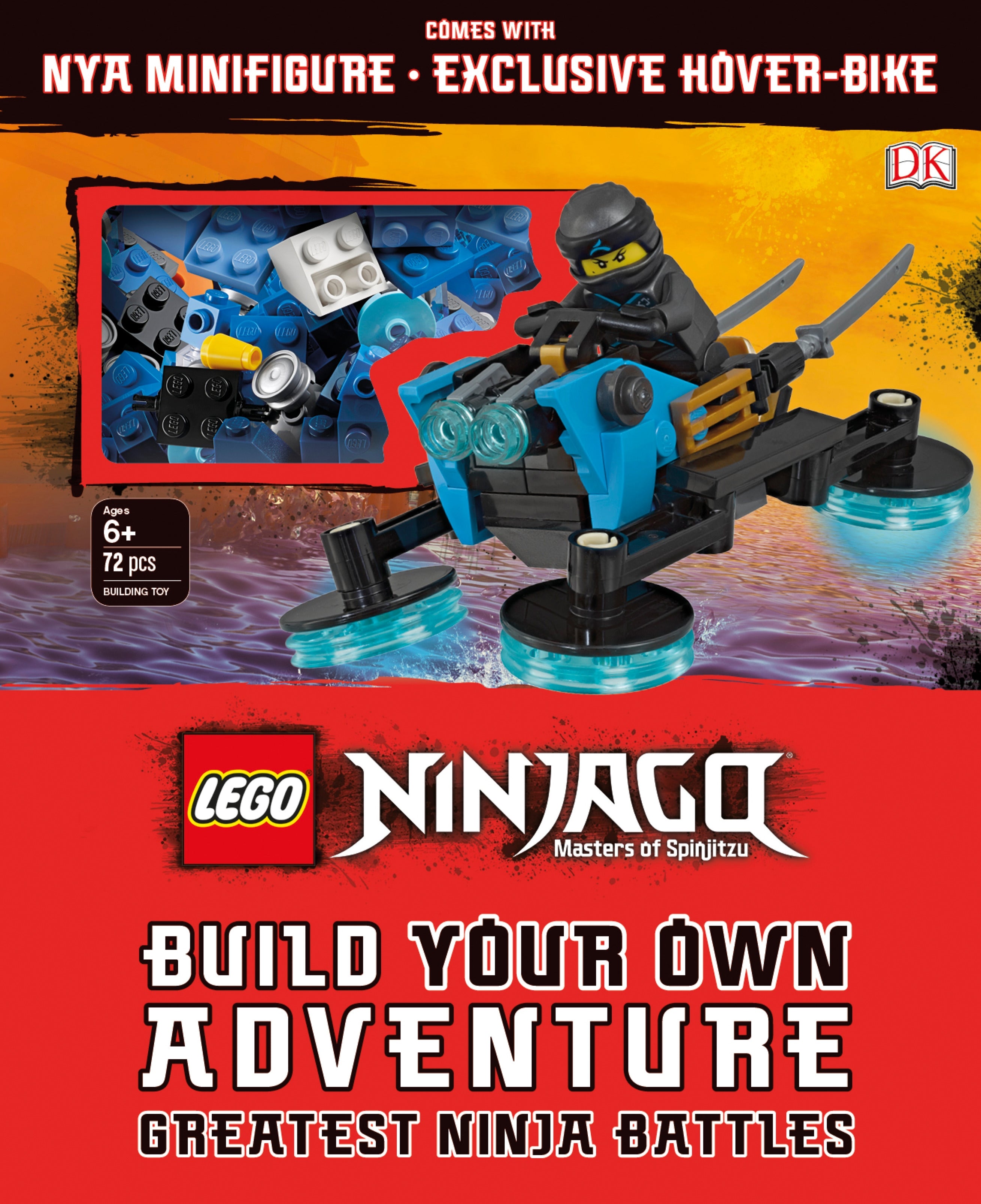 LEGO NINJAGO Build Your Own Adventure Greatest Ninja Battles jacket