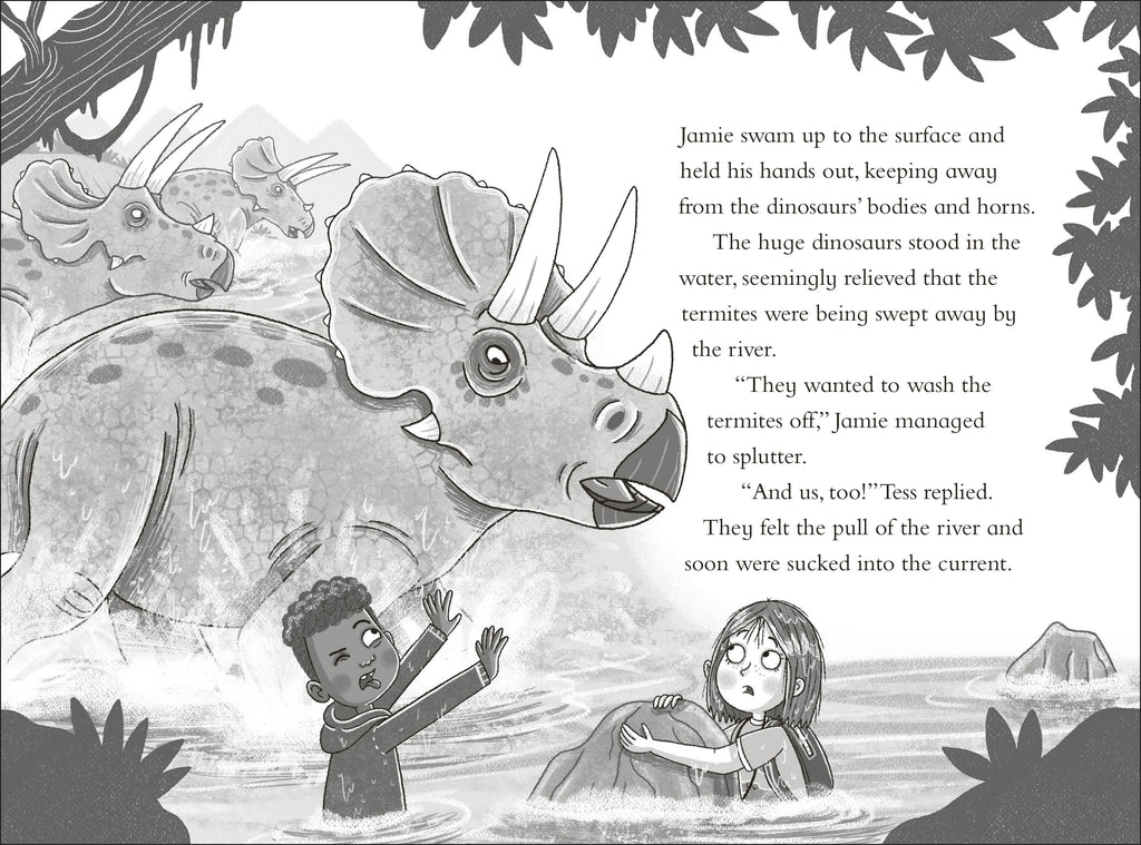 Dinosaur Club: Adventures in Dino World-Spread, Image, (PRHC, Design, Do, Not, Use)-4