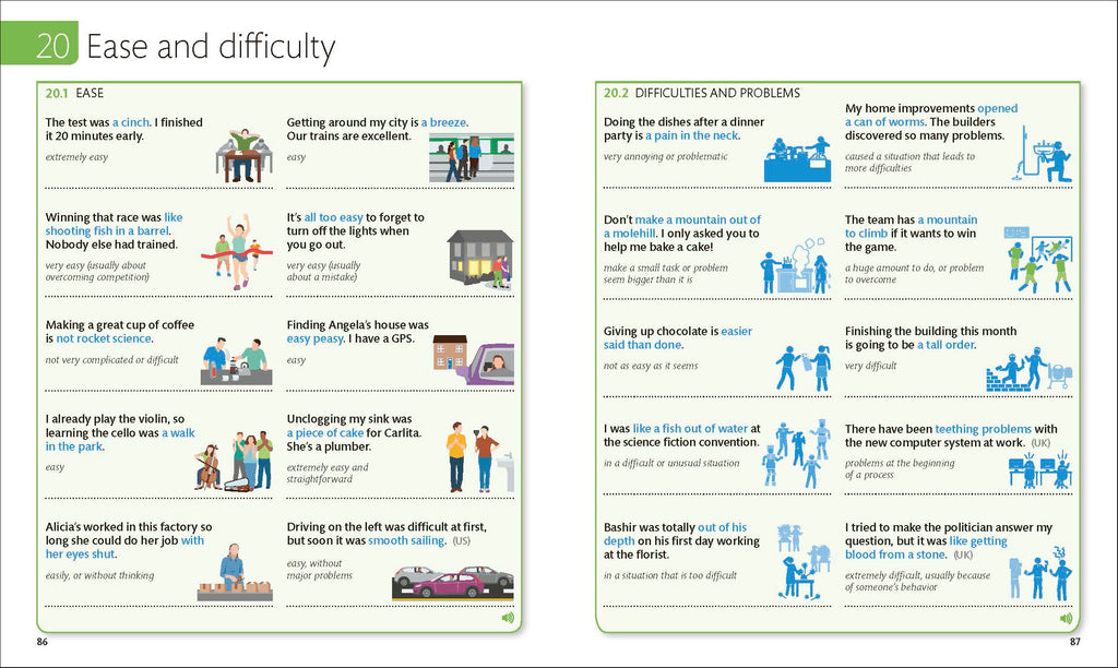 English for Everyone English Idioms, Vocabulary Builder, Phrasal Verbs 3 Book Box Set-image