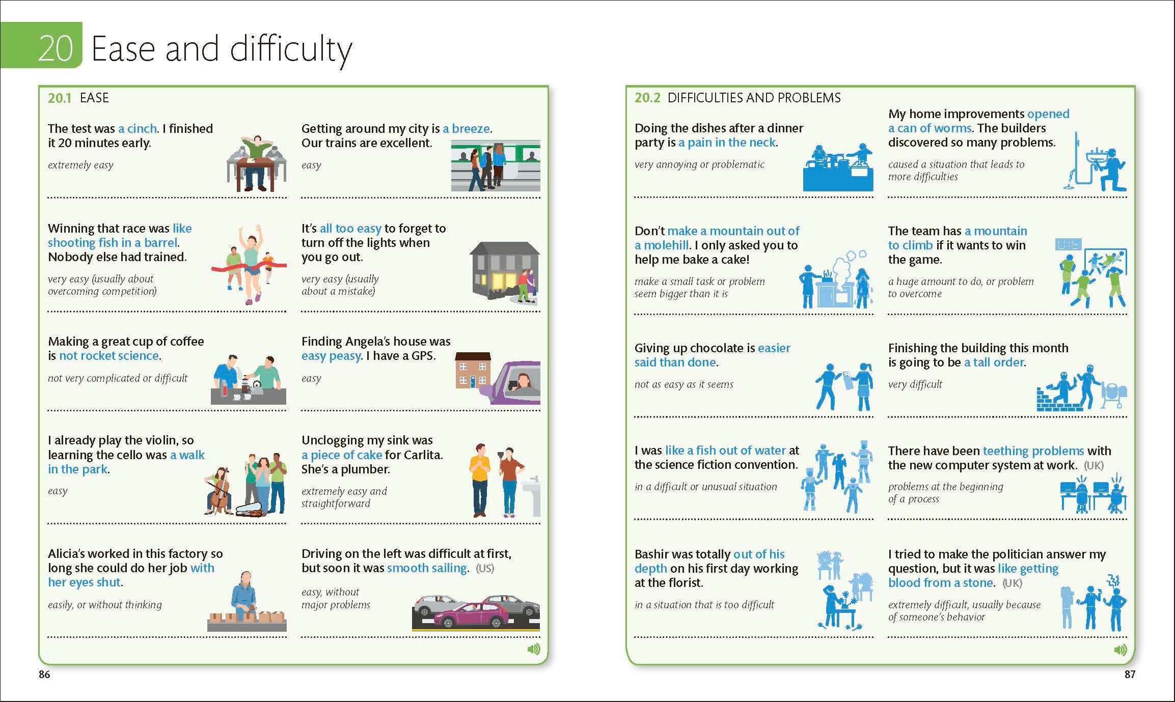 English for Everyone English Idioms, Vocabulary Builder, Phrasal Verbs 3 Book Box Set-image