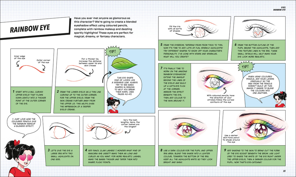 Manga Drawing School-Spread, Image, (PRHC, Design, Do, Not, Use)-2