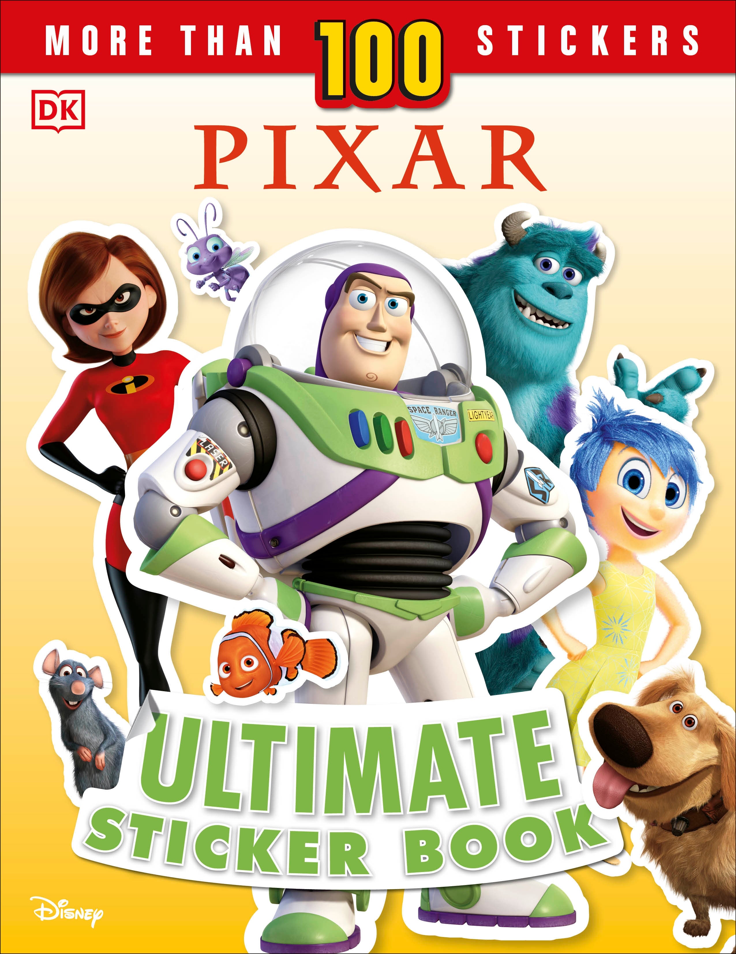 Disney Pixar Ultimate Sticker Book New Edition jacket