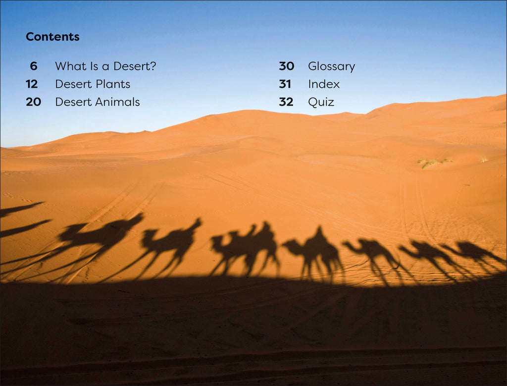 DK Super Readers Level 1 Desert Plants and Animals