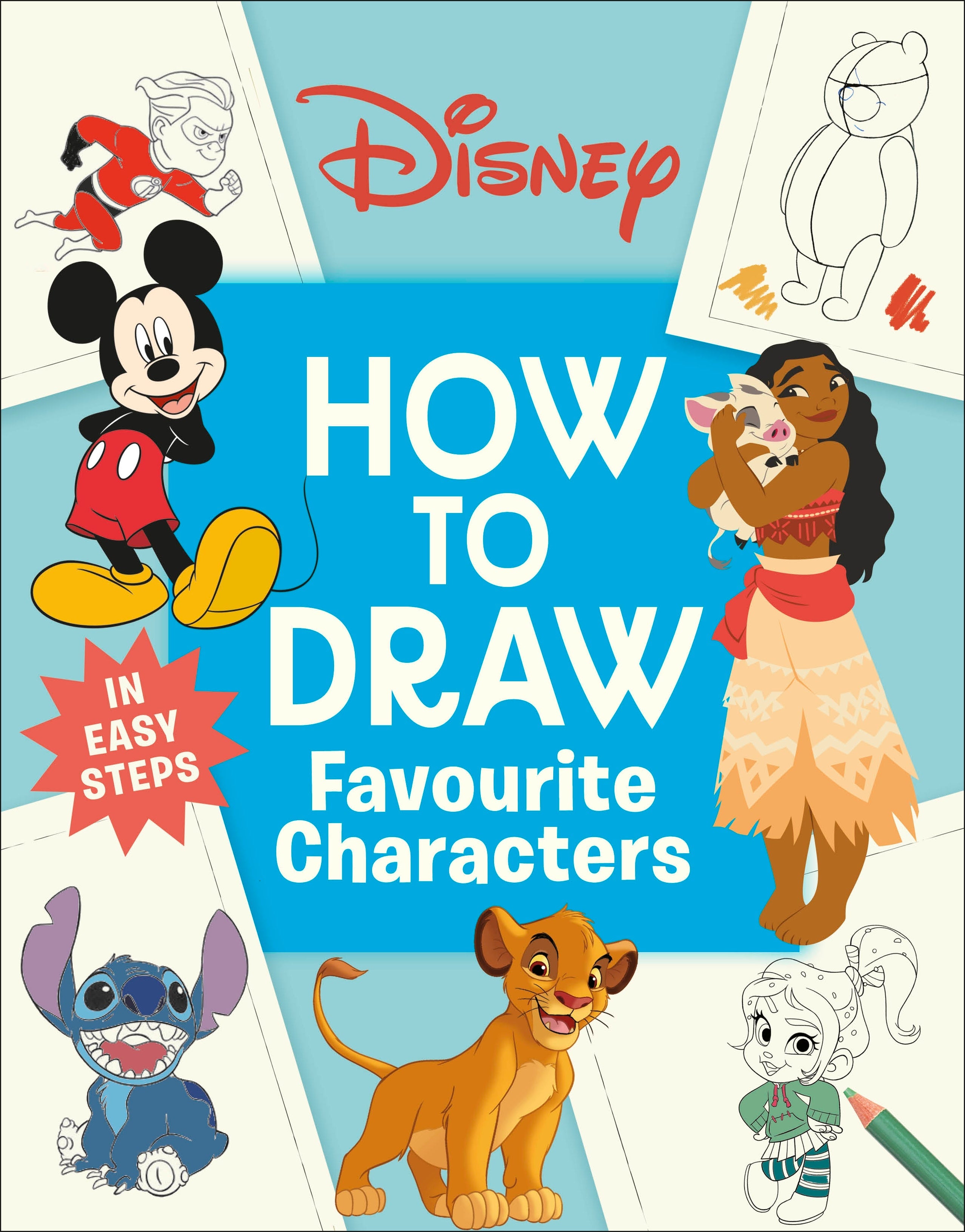 Disney How to Draw Favourite Characters