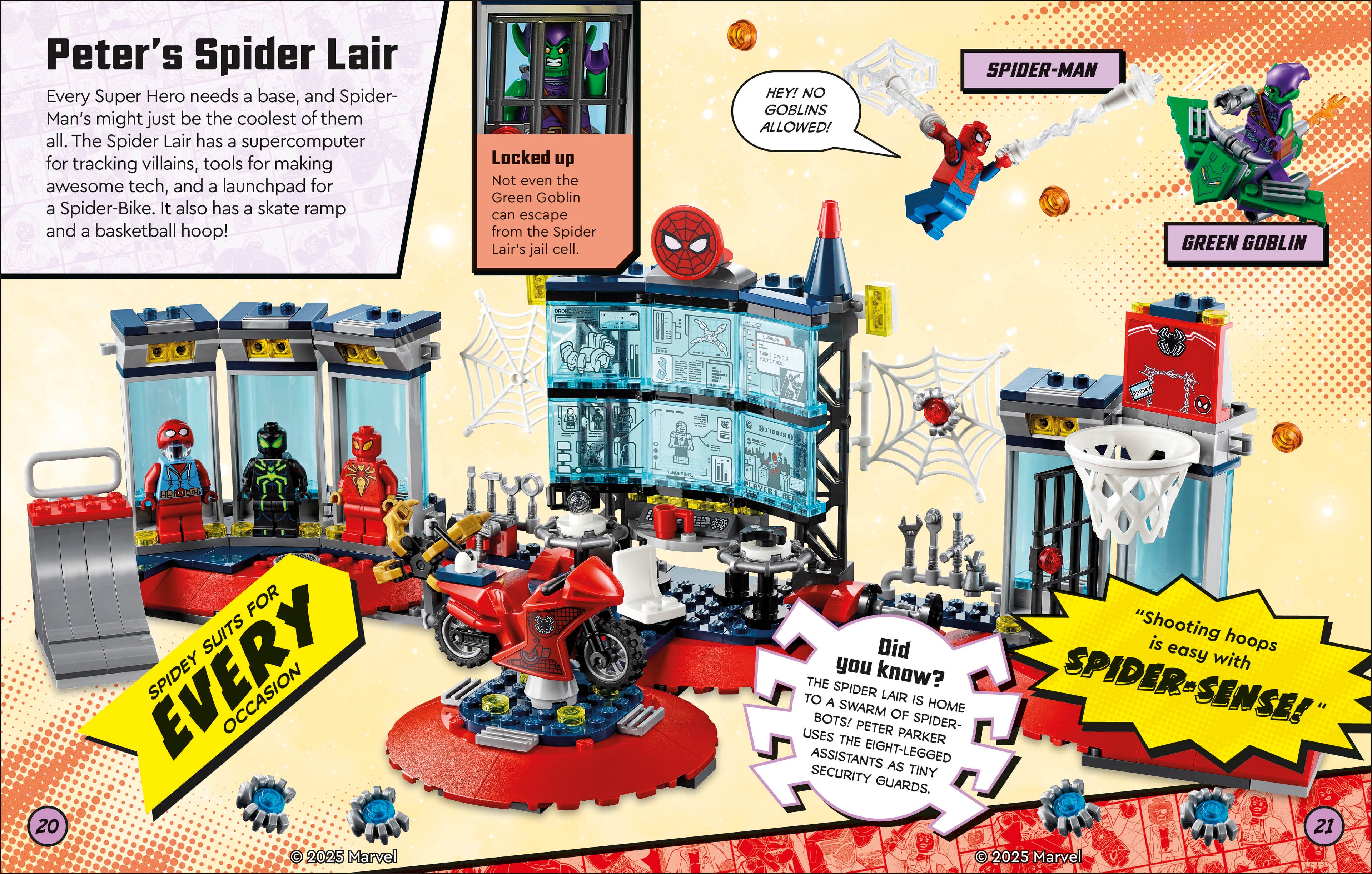 LEGO Marvel Spider-Man Explore the Spider-Verse-Spread, Image, (PRHC, Design, Do, Not, Use)-2