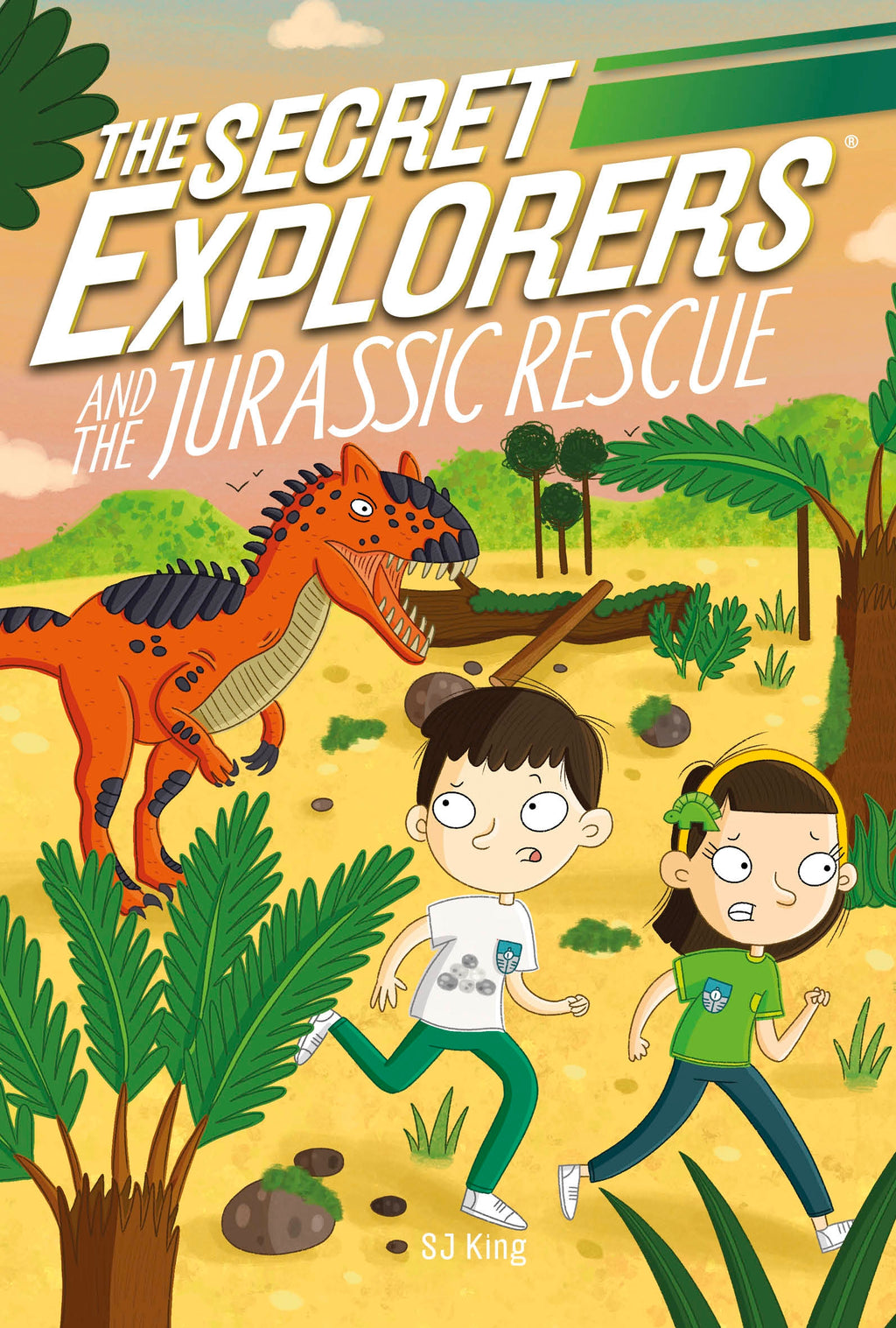 The Secret Explorers and the Jurassic Rescue jacket