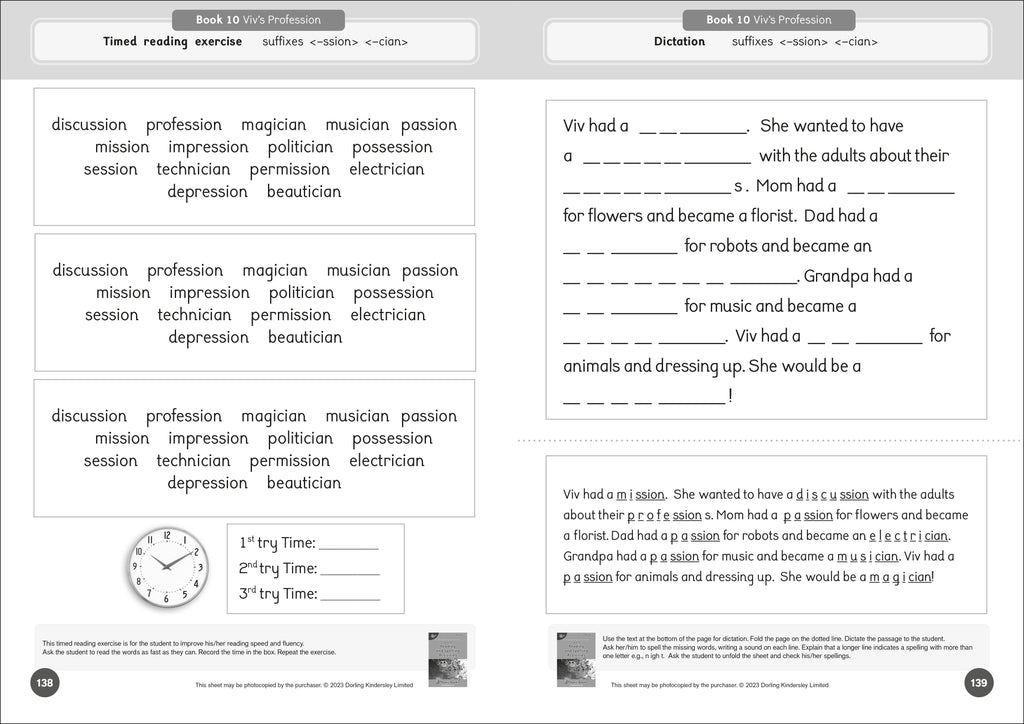 Phonic Books Dandelion Readers Reading and Spelling Activities Further Spellings and Suffixes Level 4-image