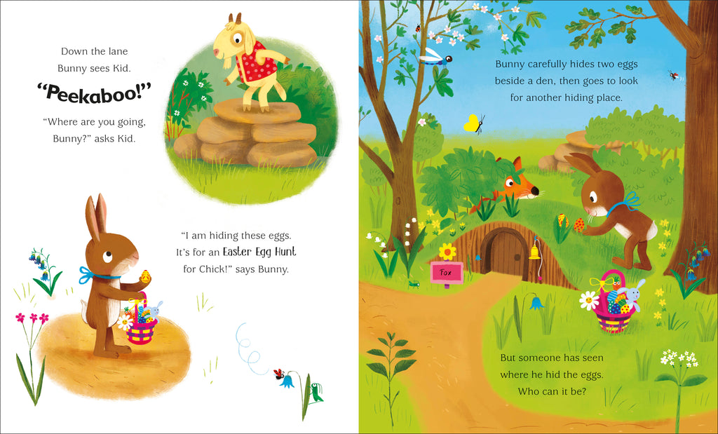 Say Peekaboo! Chick's Easter Egg Hunt