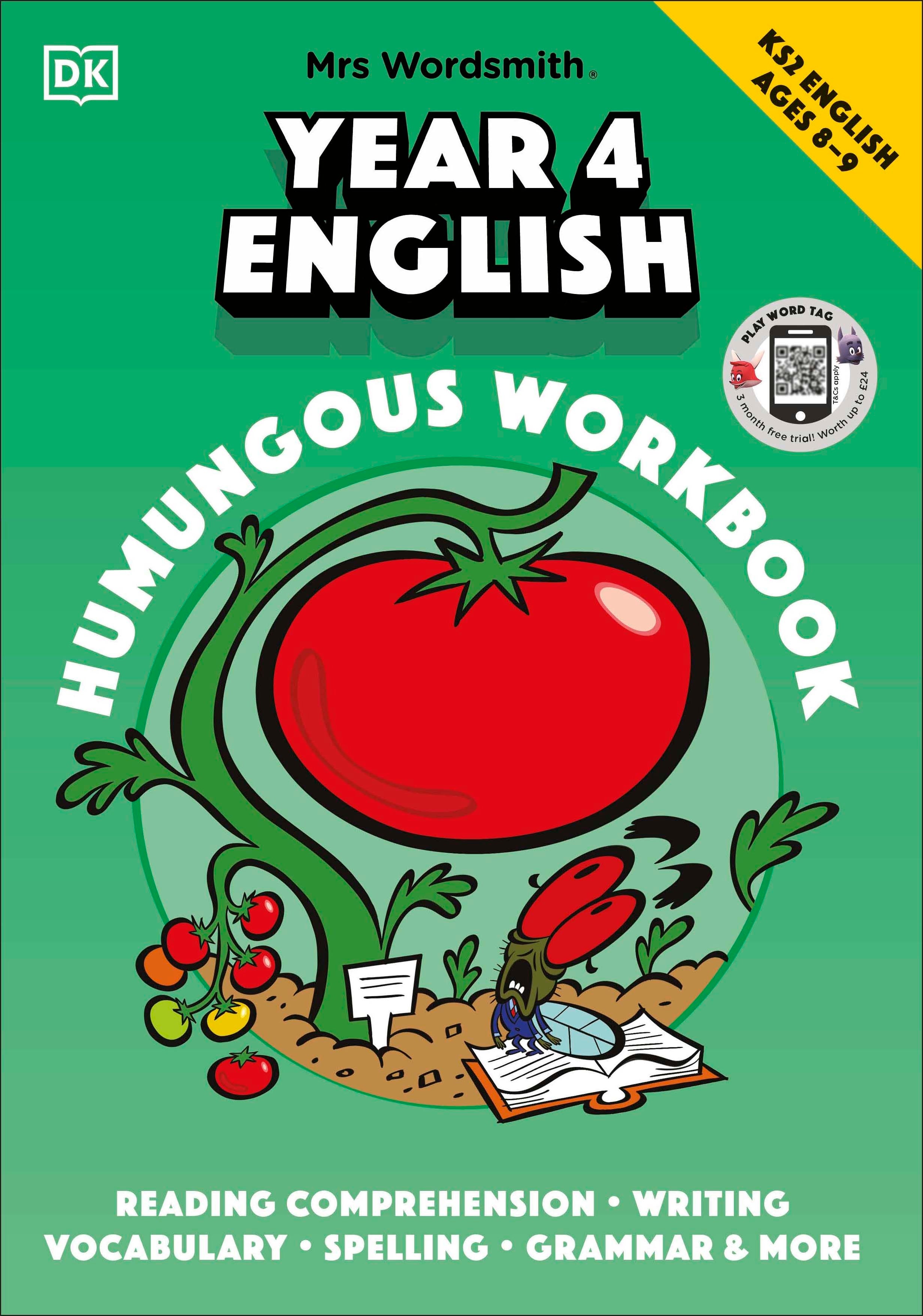 Mrs Wordsmith Year 4 English Humungous Workbook, Ages 8–9 (Key Stage 2) spread 2