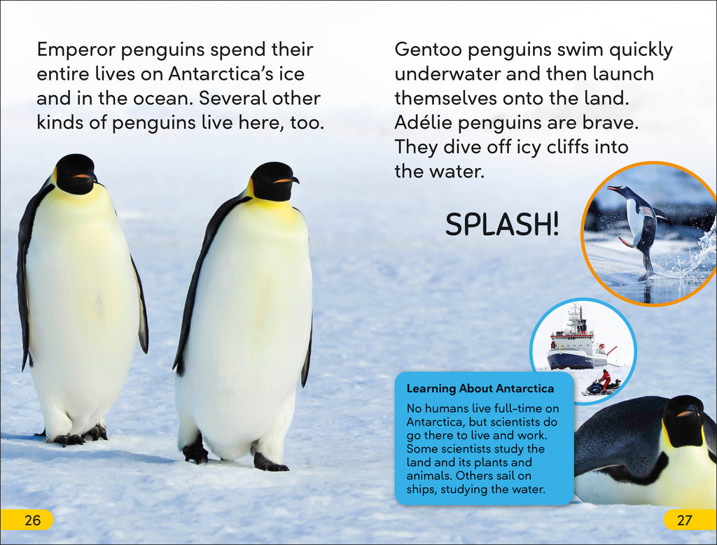 DK Super Readers Level 2 North Pole, South Pole