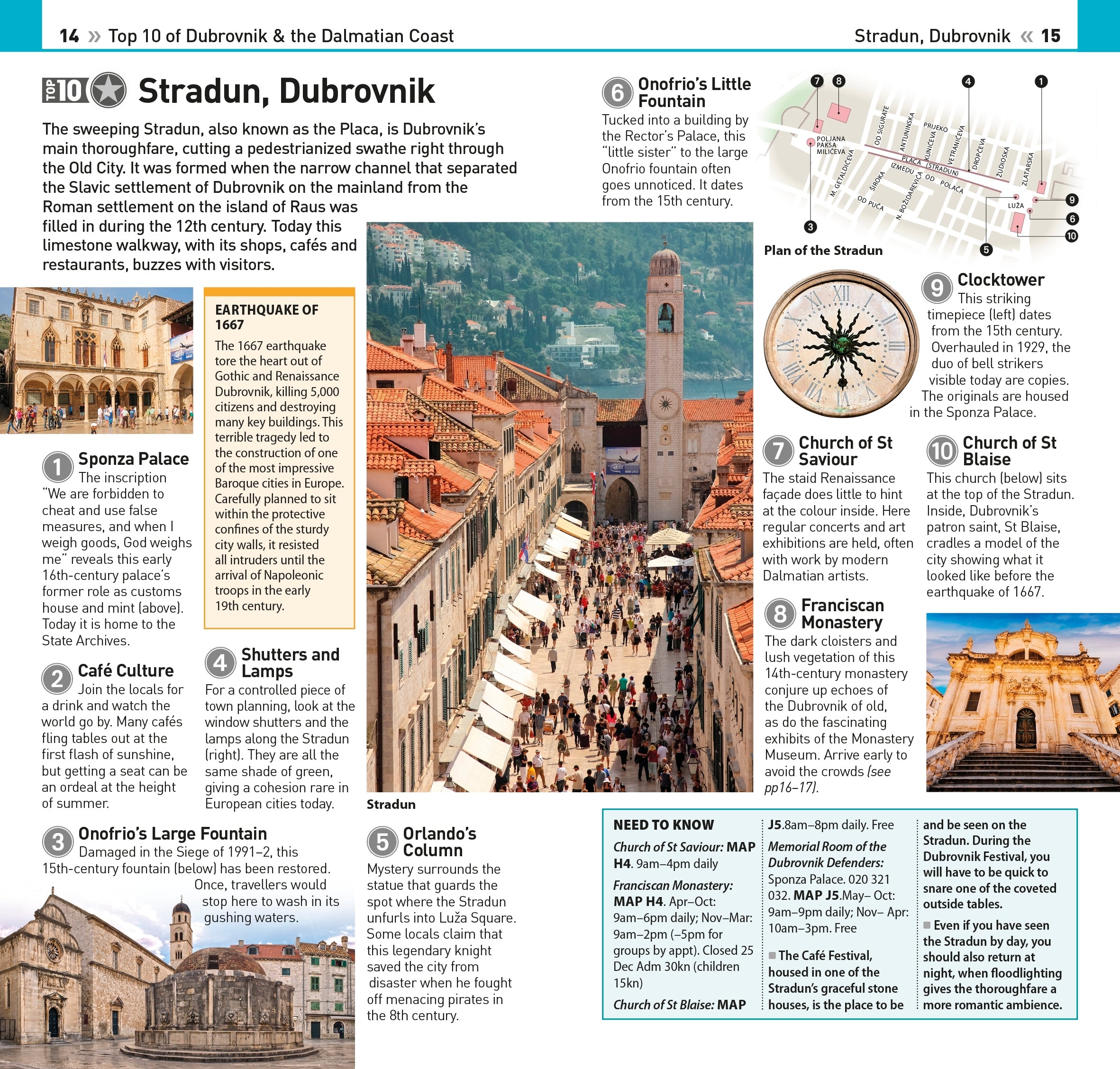 DK Top 10 Dubrovnik and the Dalmatian Coast