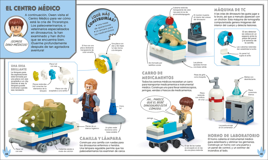 LEGO Jurassic World Construye tu propia aventura (Build Your Own Adventure)-Spread, Image, (PRHC, Design, Do, Not, Use)-7