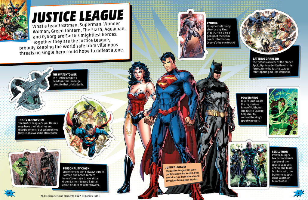 Ultimate Sticker Collection: DC Comics Super Heroes
