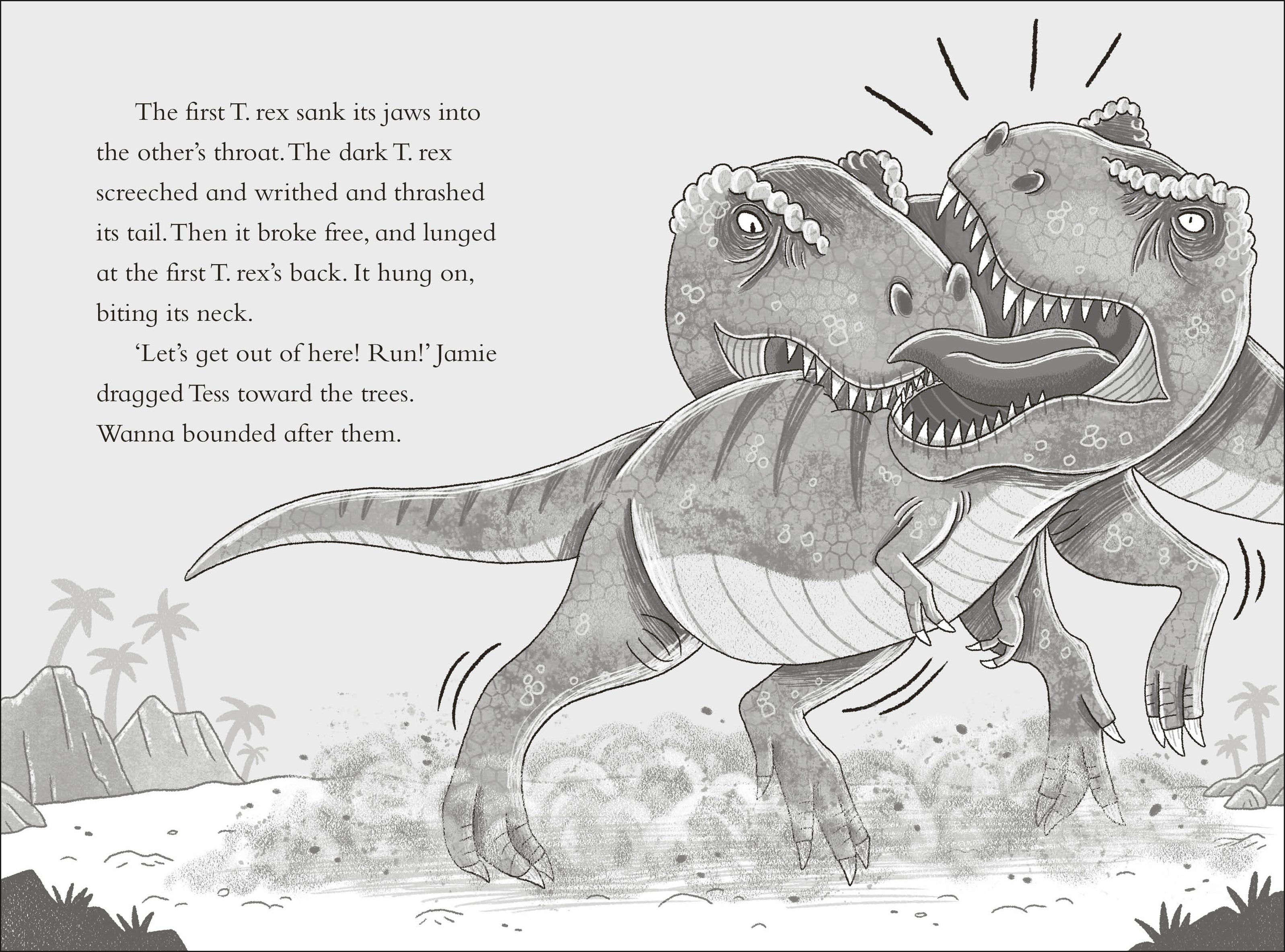 Dinosaur Club: The T. Rex Attack-Spread, Image, (PRHC, Design, Do, Not, Use)-4