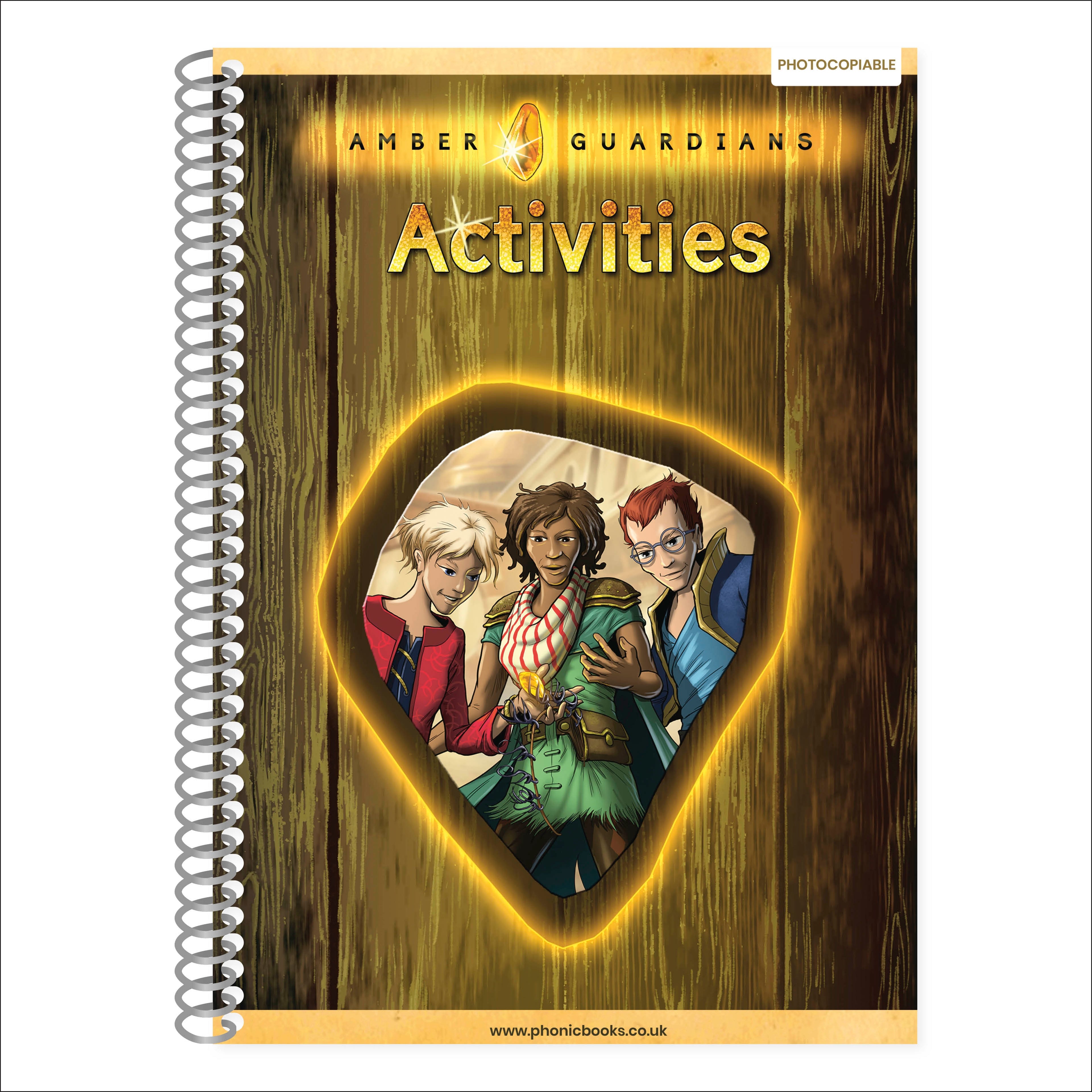 Phonic Books Amber Guardians Activities jacket