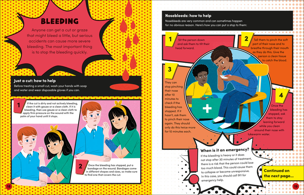 The Superhero's First Aid Manual-Spread, Image, (PRHC, Design, Do, Not, Use)-3