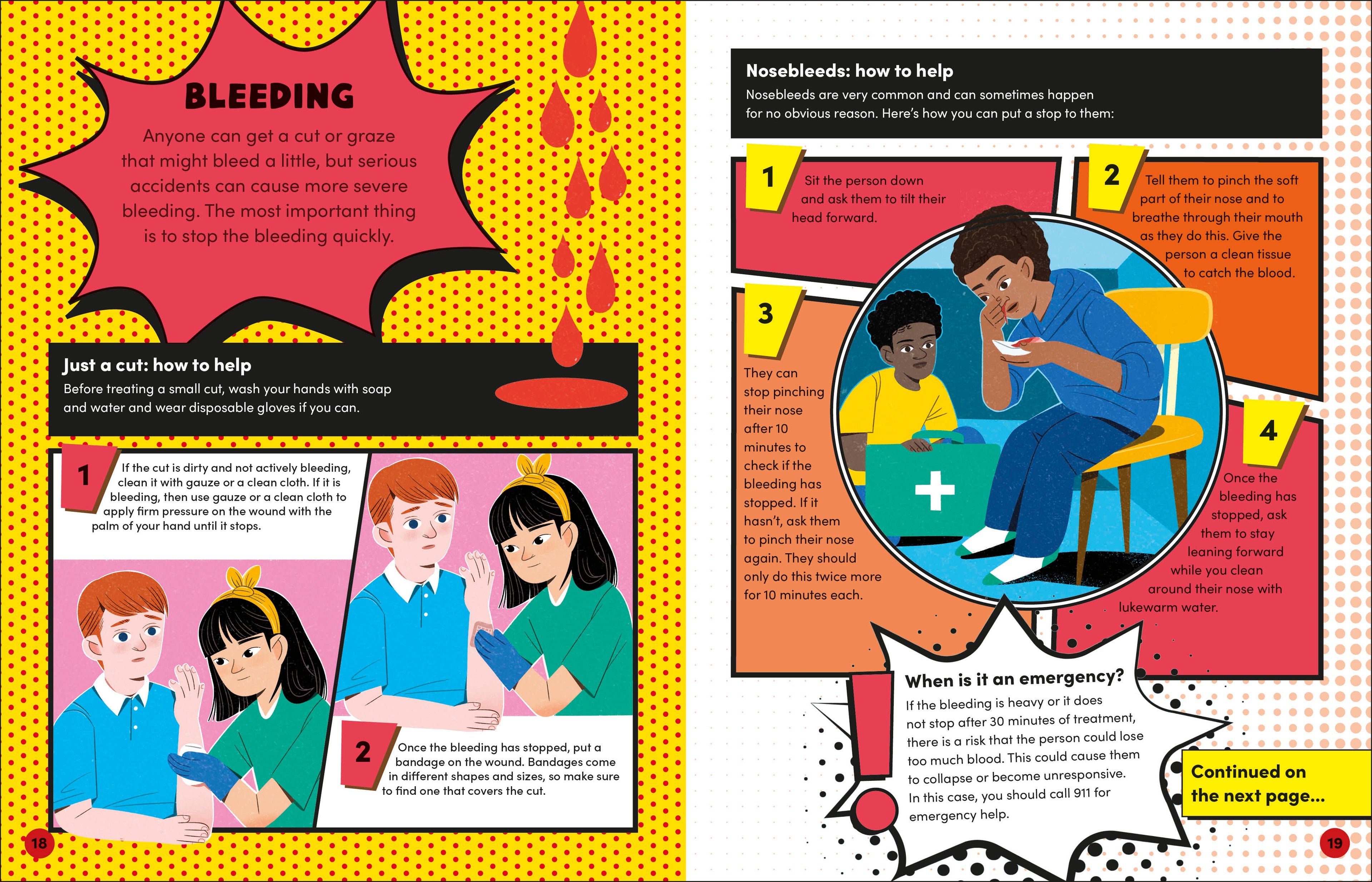 The Superhero's First Aid Manual-Spread, Image, (PRHC, Design, Do, Not, Use)-3