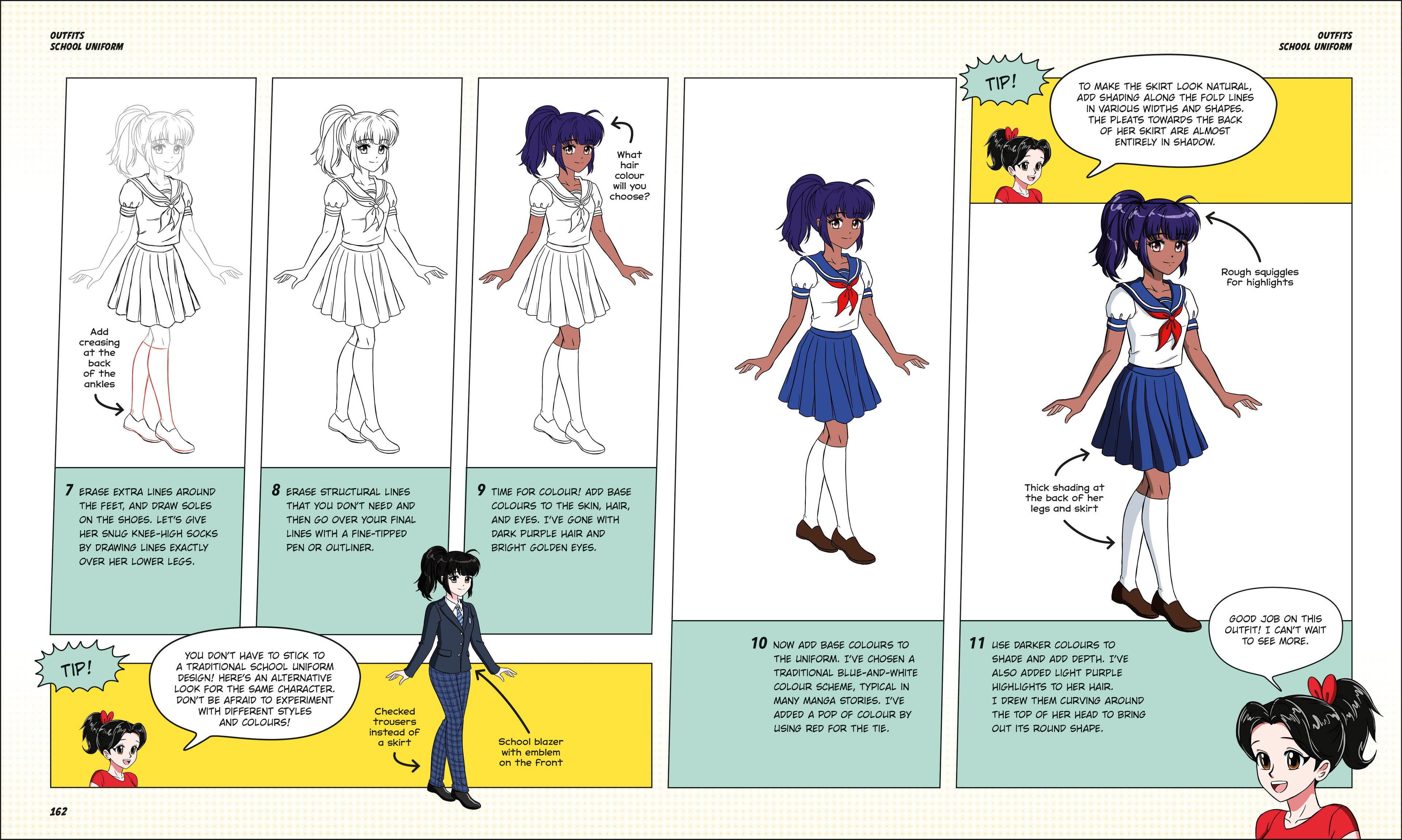 Manga Drawing School-Spread, Image, (PRHC, Design, Do, Not, Use)-6