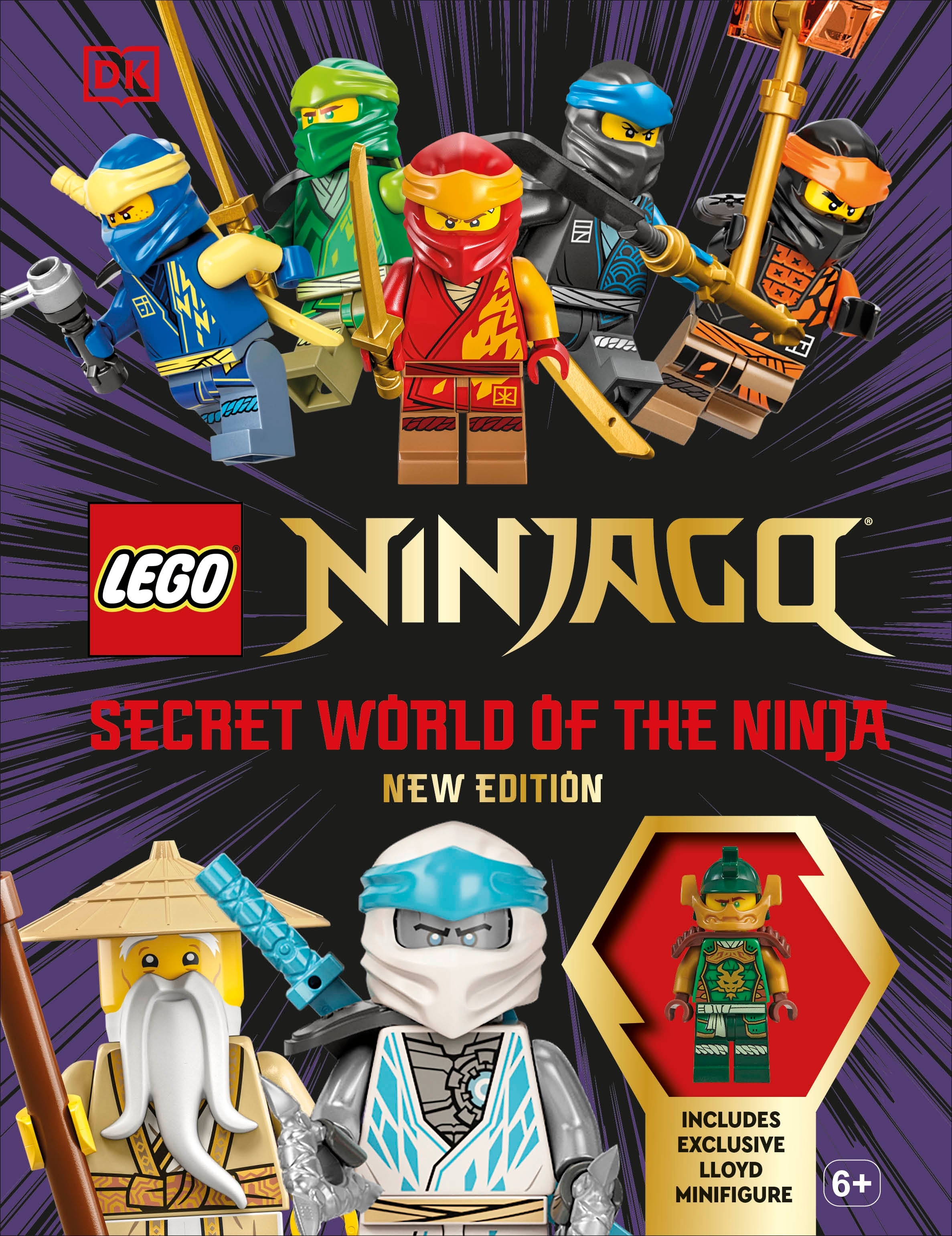 9780241629406-LEGO Ninjago Secret World of the Ninja New Edition-Jacket Image