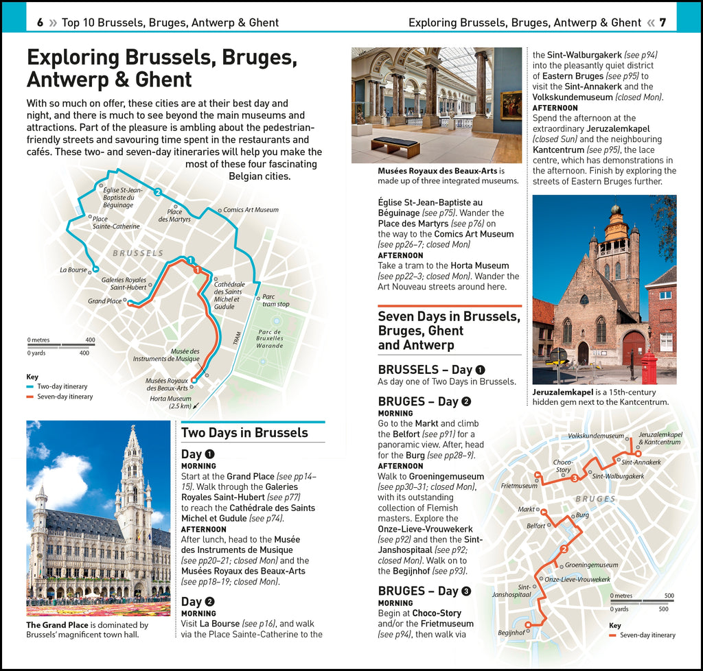 DK Top 10 Brussels, Bruges, Antwerp and Ghent