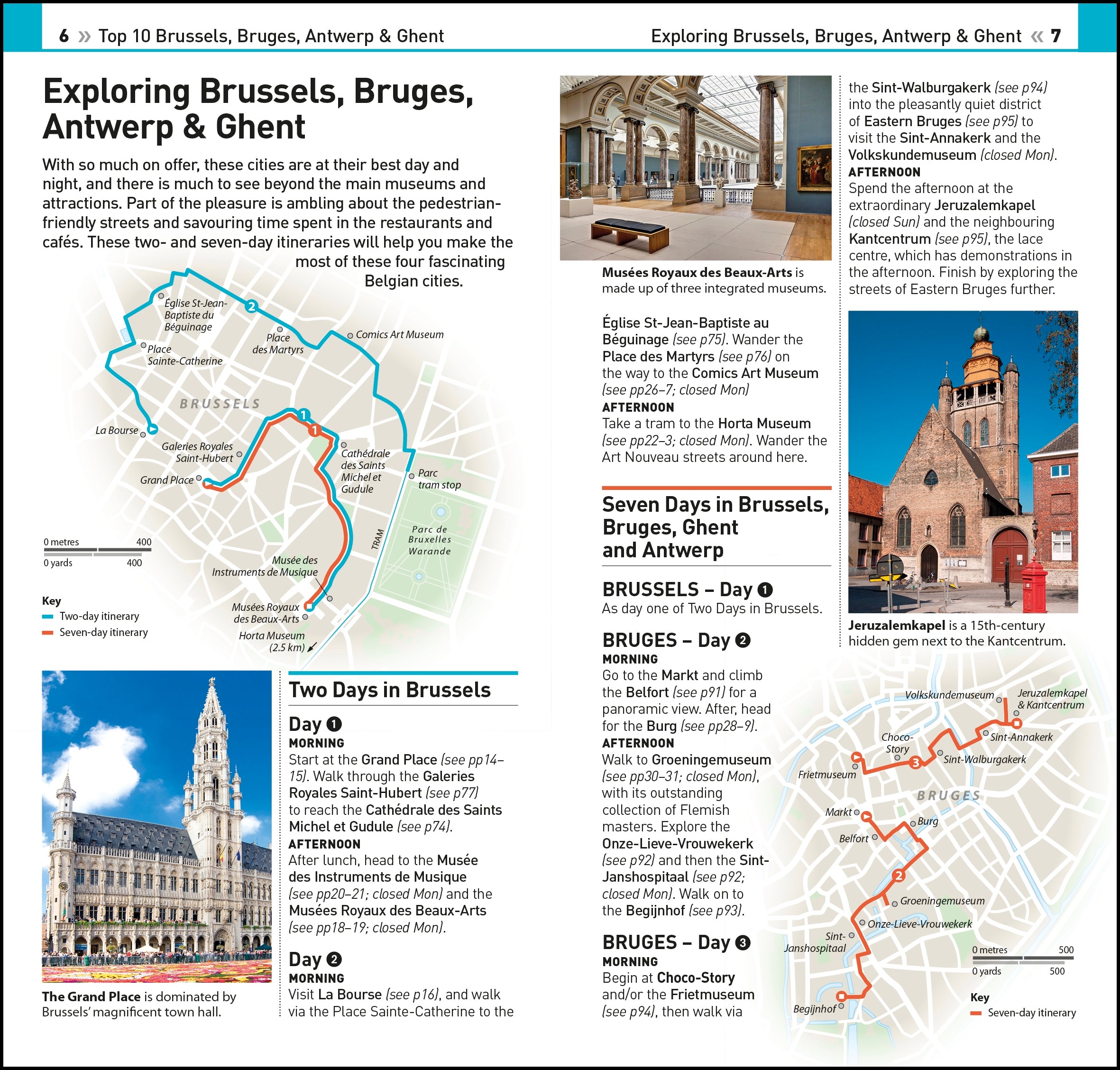 DK Top 10 Brussels, Bruges, Antwerp and Ghent