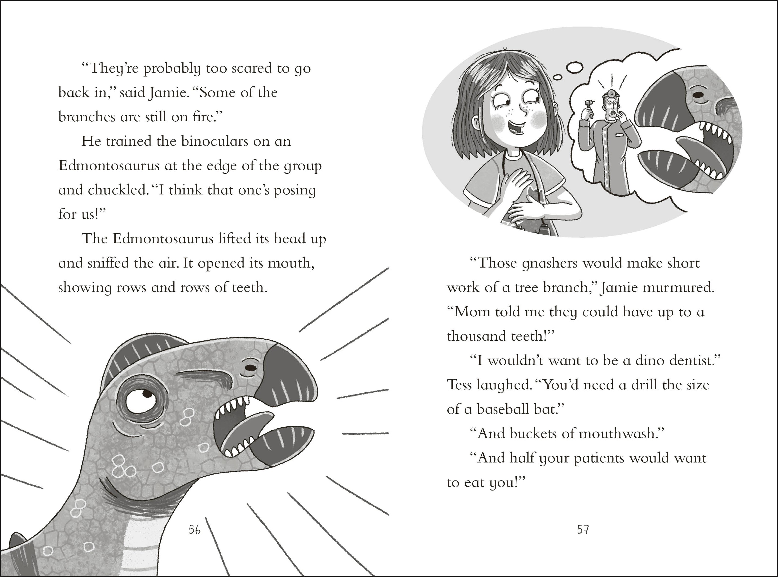 Dinosaur Club: The Edmontosaurus Stampede-Spread, Image, (PRHC, Design, Do, Not, Use)-2