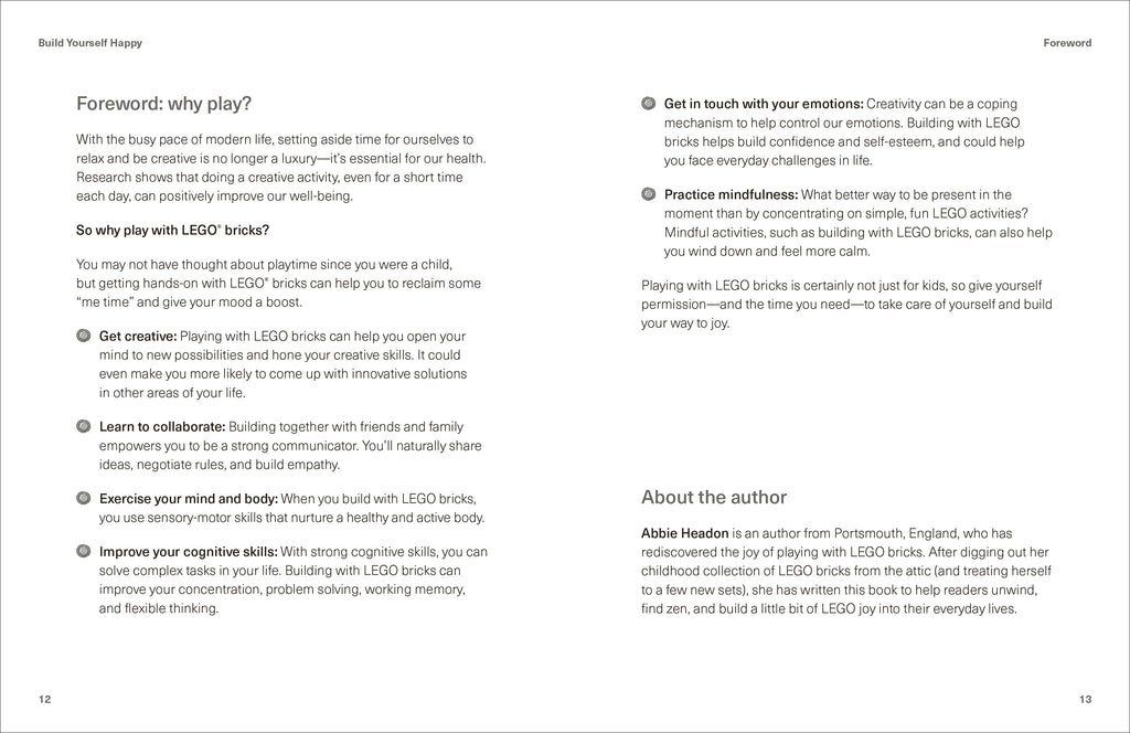 LEGO Build Yourself Happy