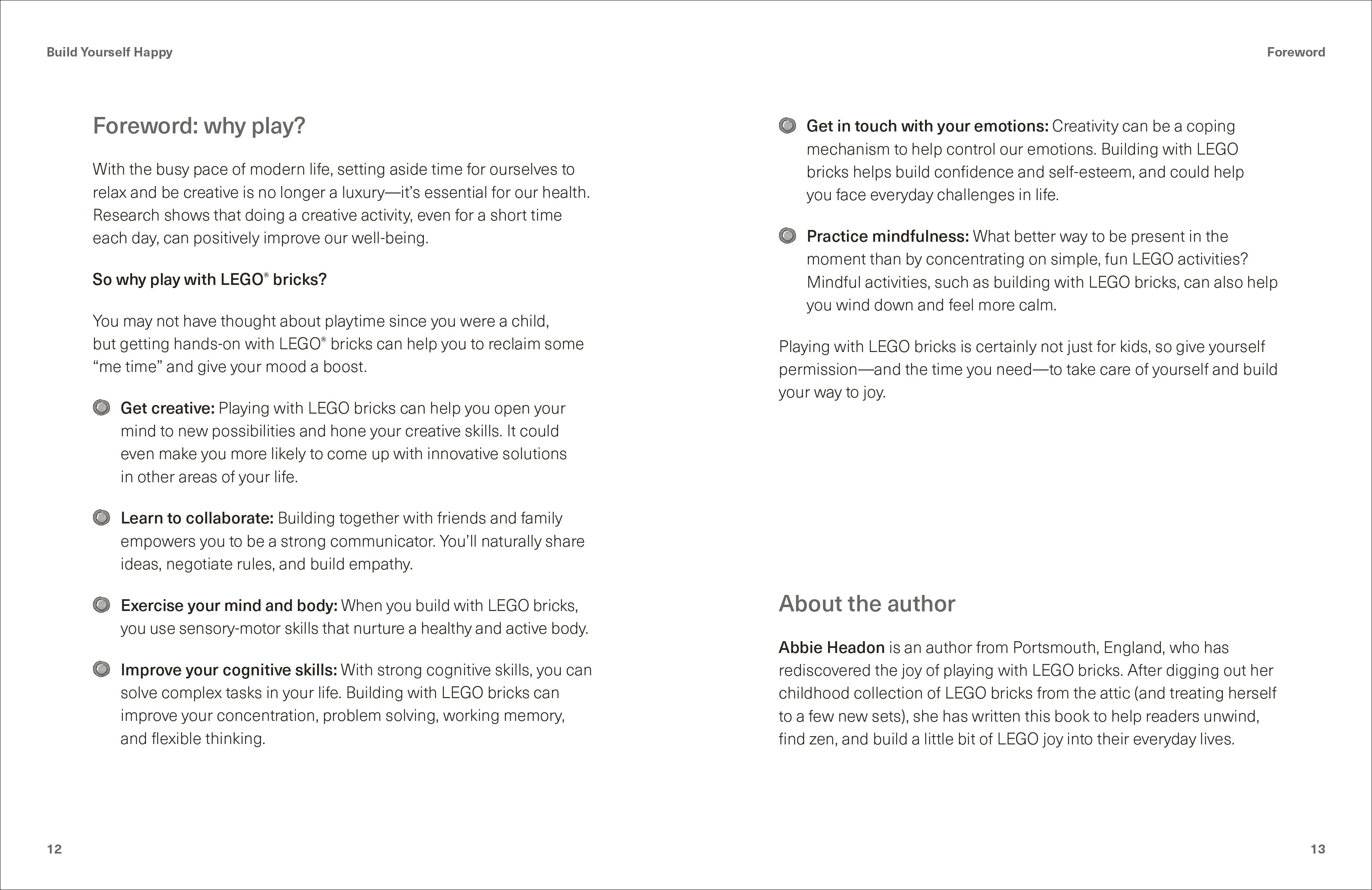 LEGO Build Yourself Happy