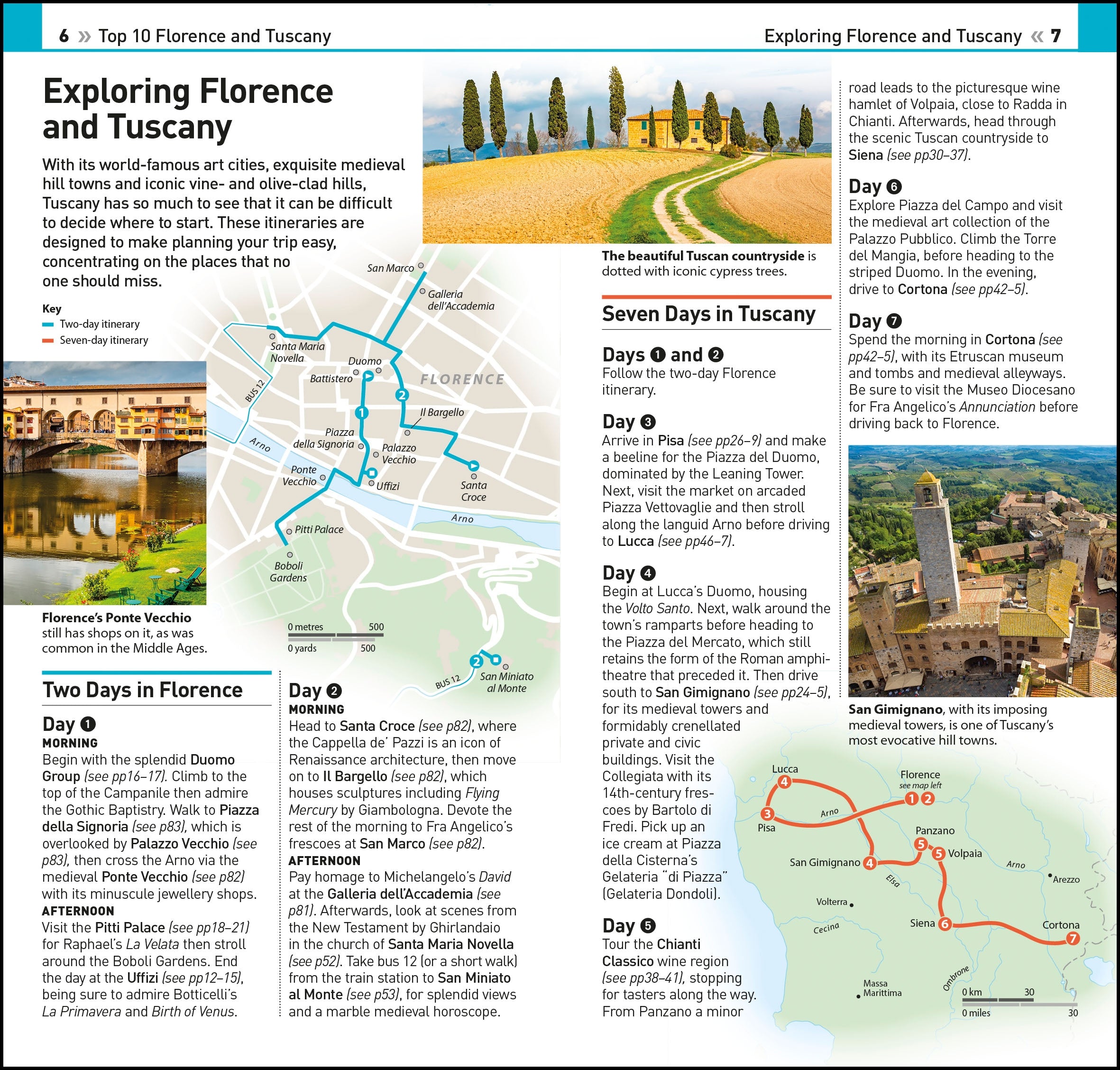 DK Top 10 Florence and Tuscany