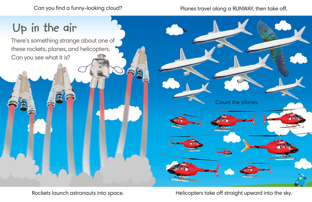 Spot the Difference Things That Go