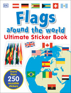 Flags Around the World Ultimate Sticker Book jacket