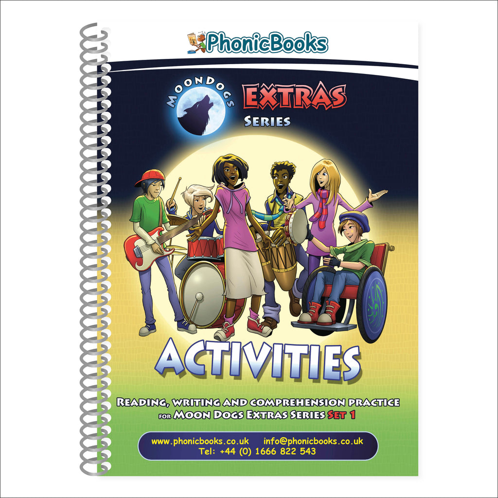 Phonic Books Moon Dogs Extras Activities spread 2