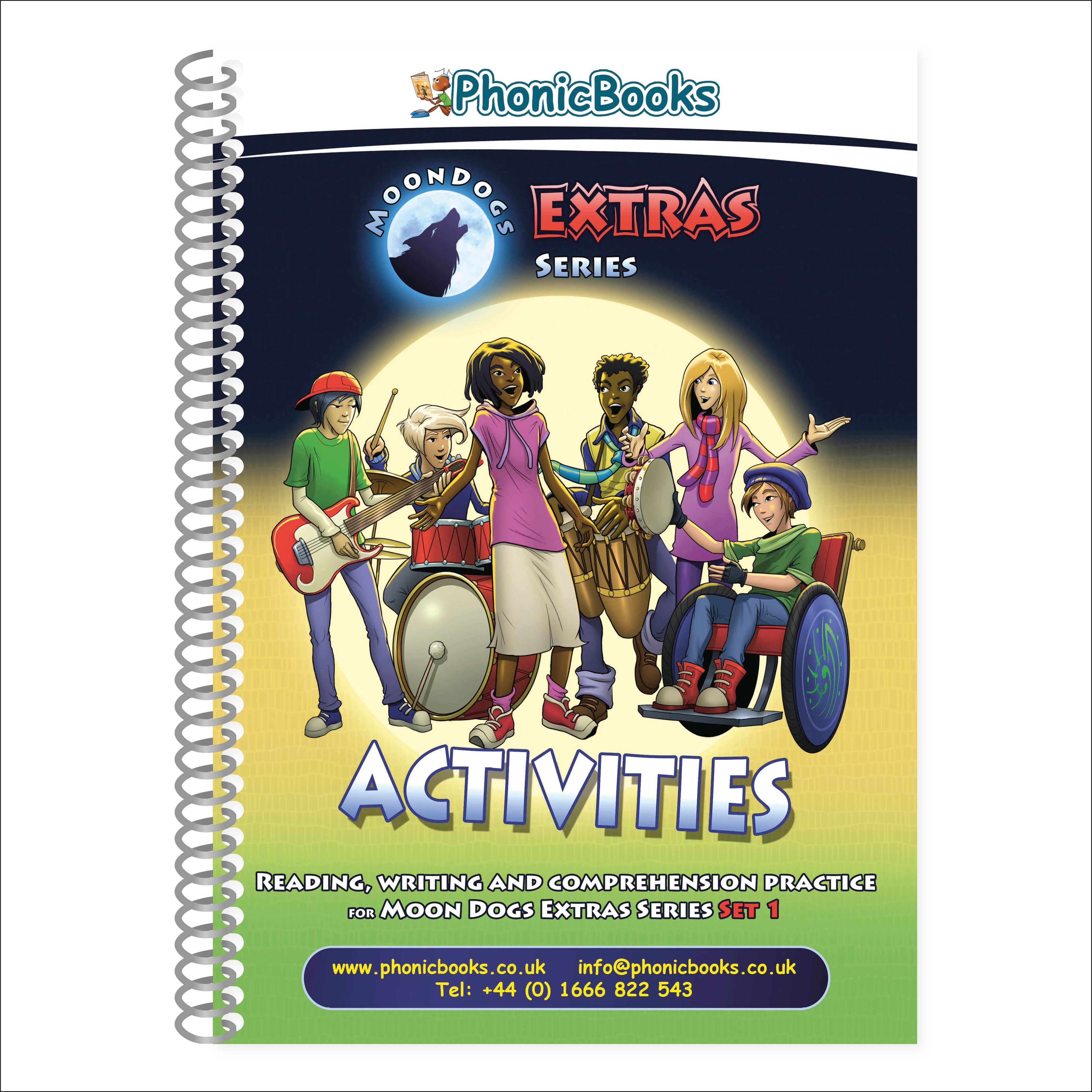 Phonic Books Moon Dogs Extras Activities spread 2