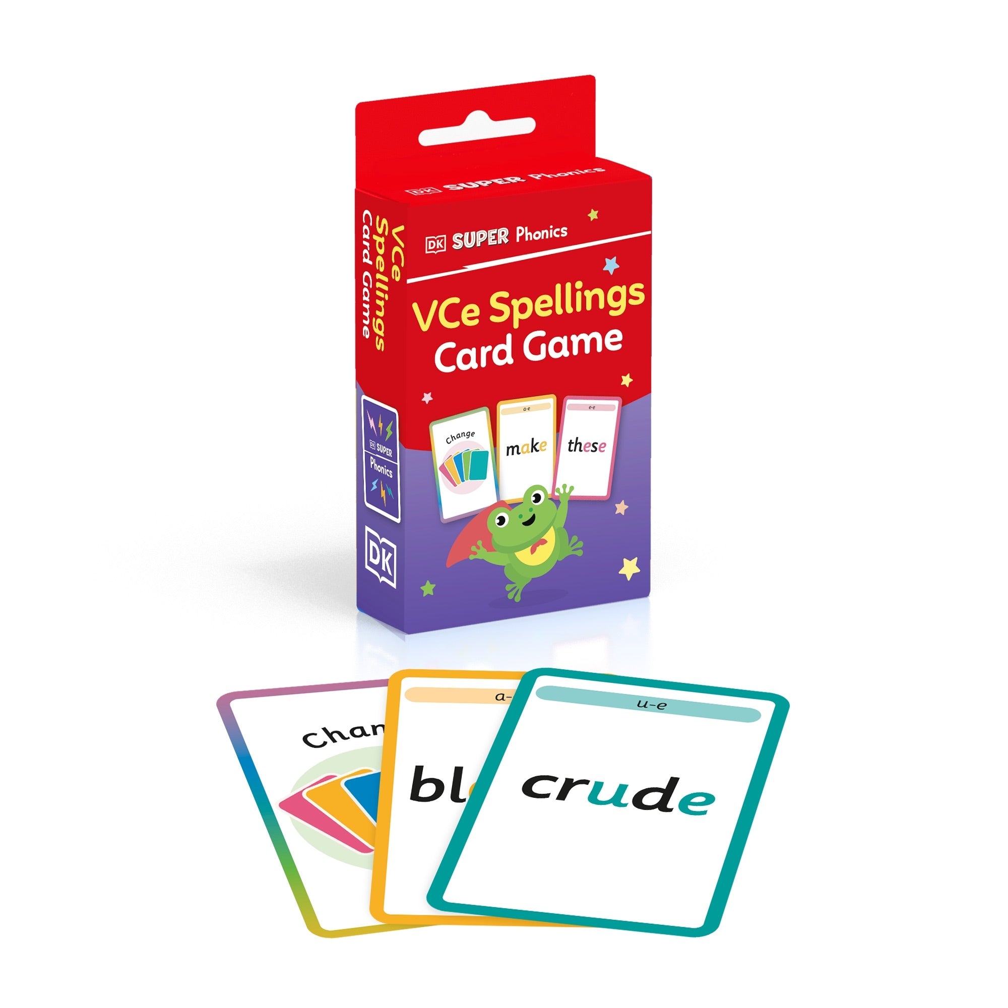 DK Super Phonics VCe Spellings Card Game jacket image