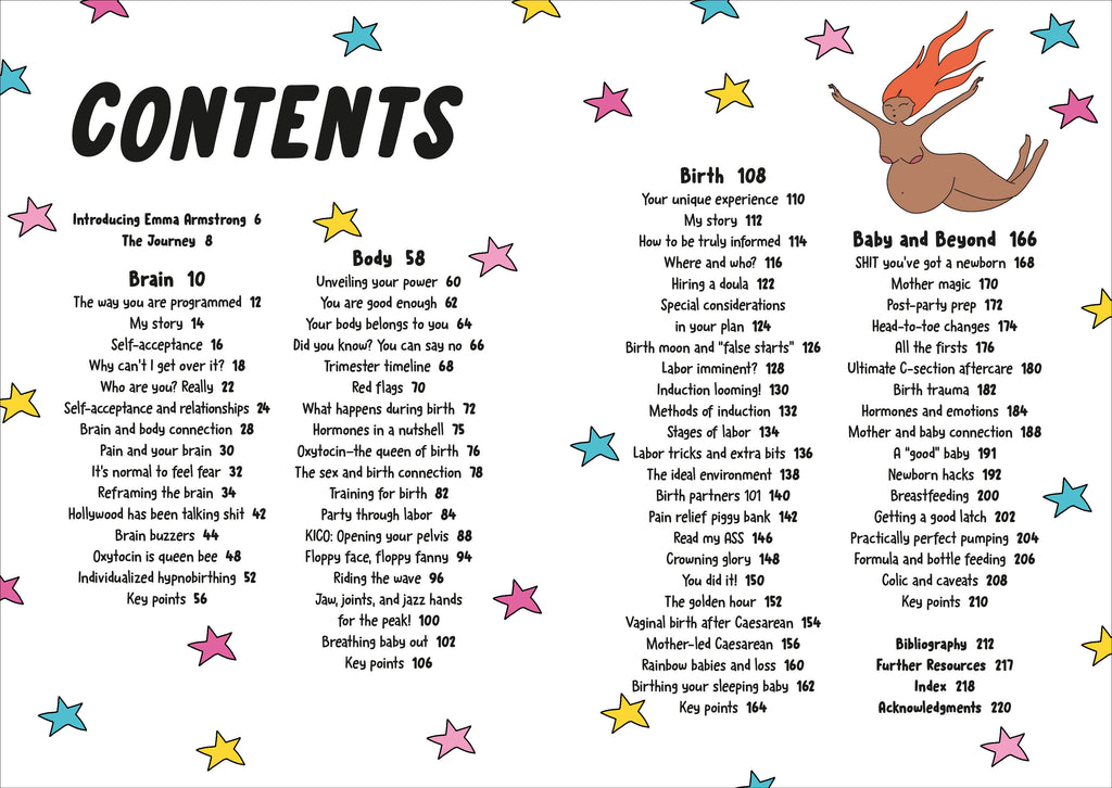 The Fearless Birth Book (The Naked Doula)-Spread, Image, (PRHC, Design, Do, Not, Use)-1