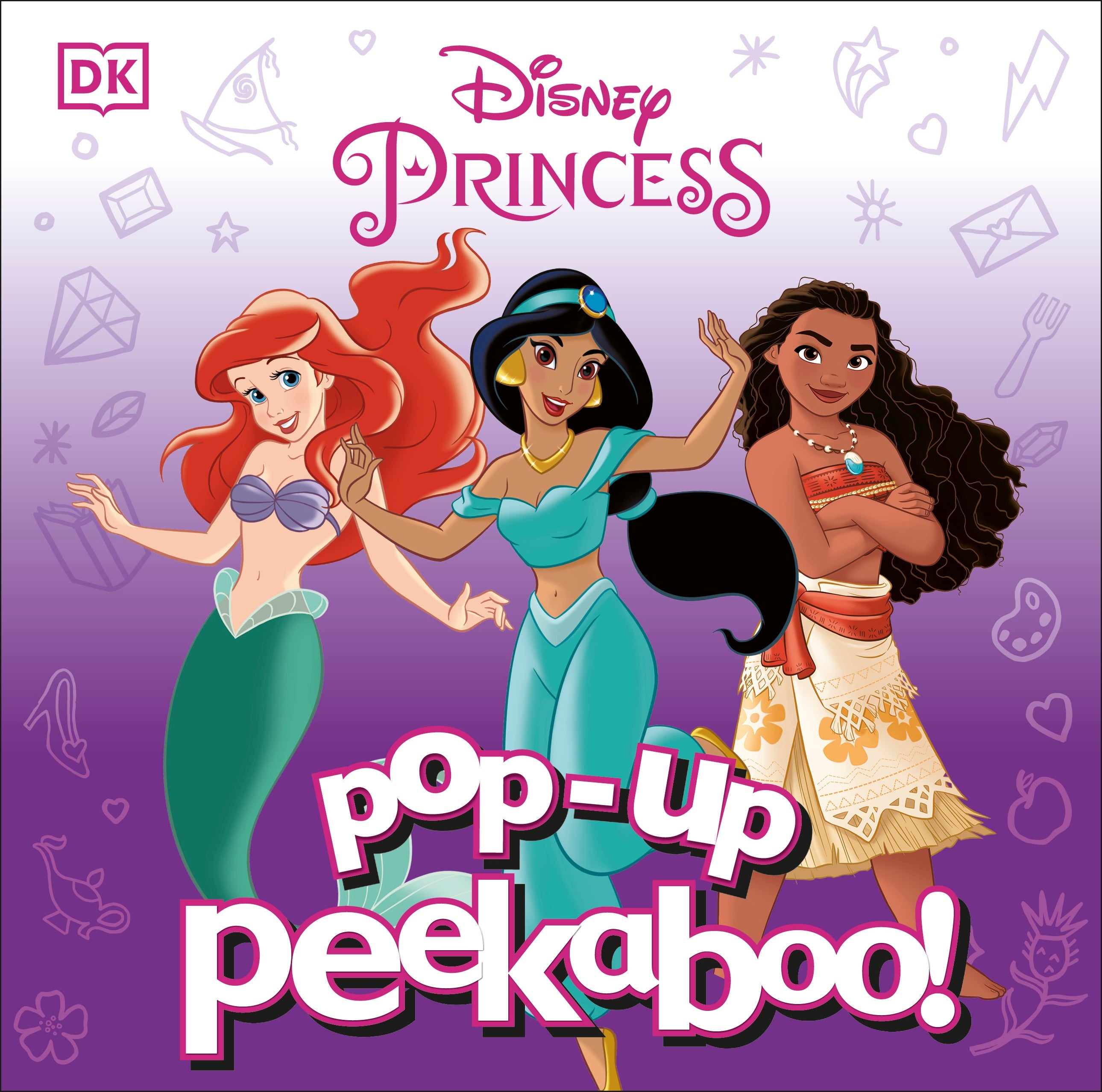 Pop-Up Peekaboo! Disney Princess jacket image