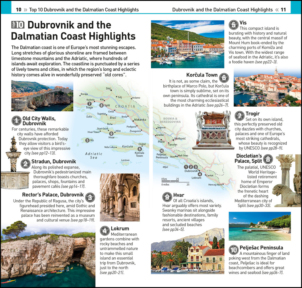 DK Top 10 Dubrovnik and the Dalmatian Coast