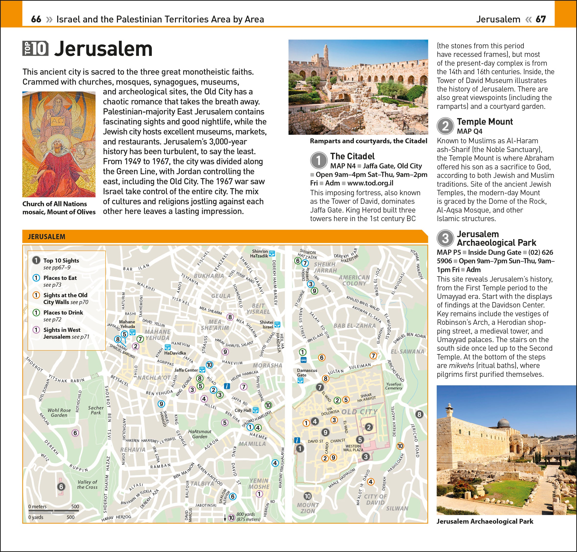 DK Top 10 Israel and the Palestinian Territories