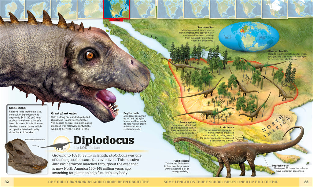 Where on Earth? Dinosaurs and Other Prehistoric Life