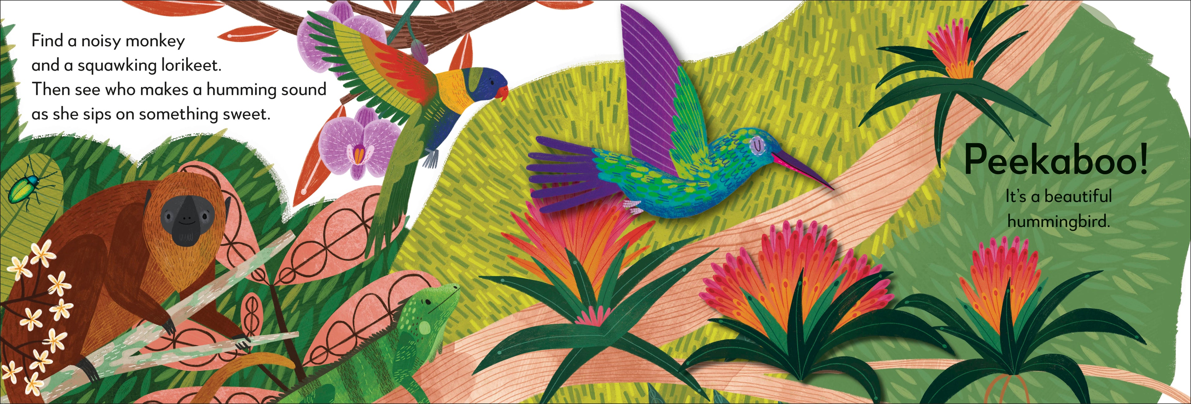Pop-Up Peekaboo! Rainforest-Spread, Image, (PRHC, Design, Do, Not, Use)-4